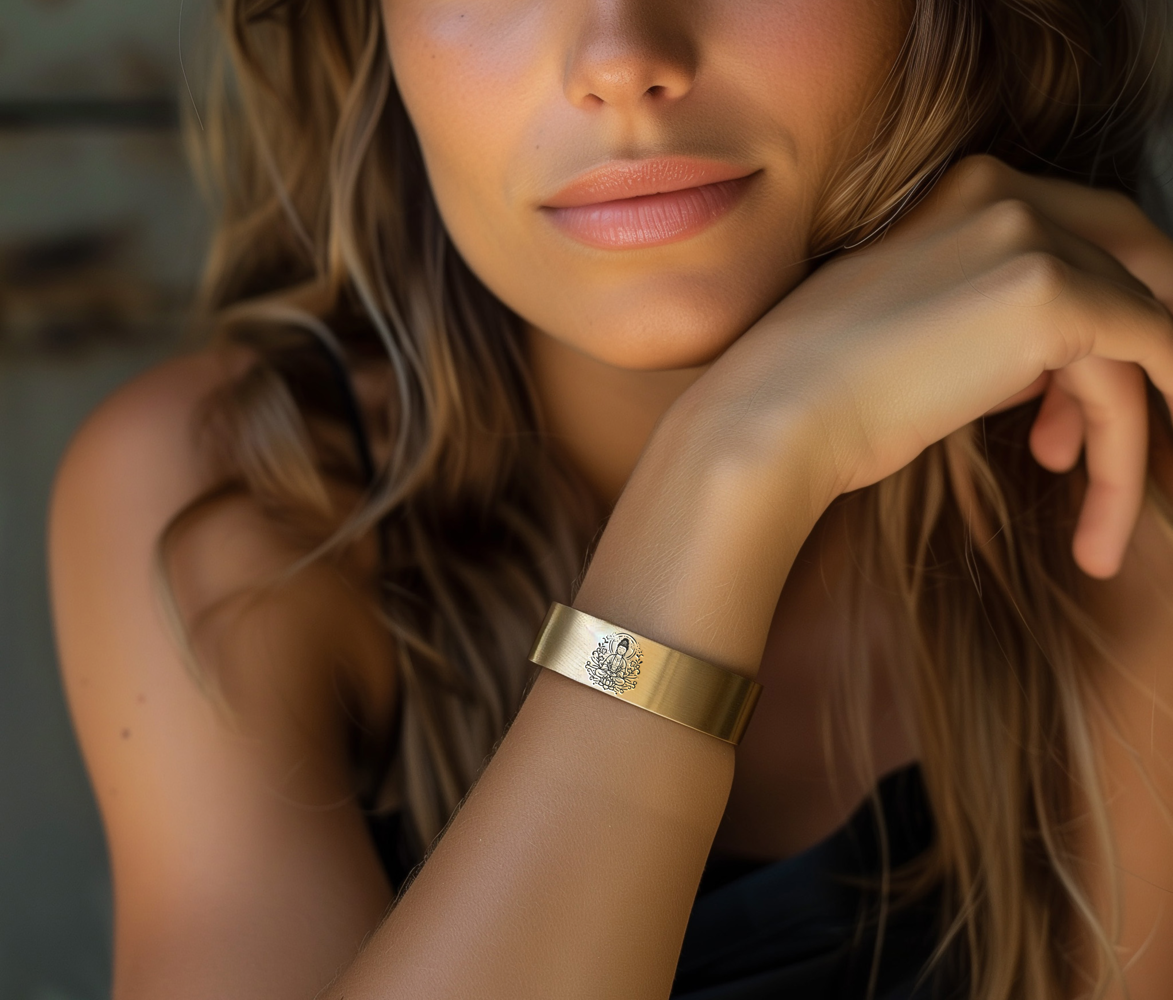 Custom Kuan Yin Bracelet