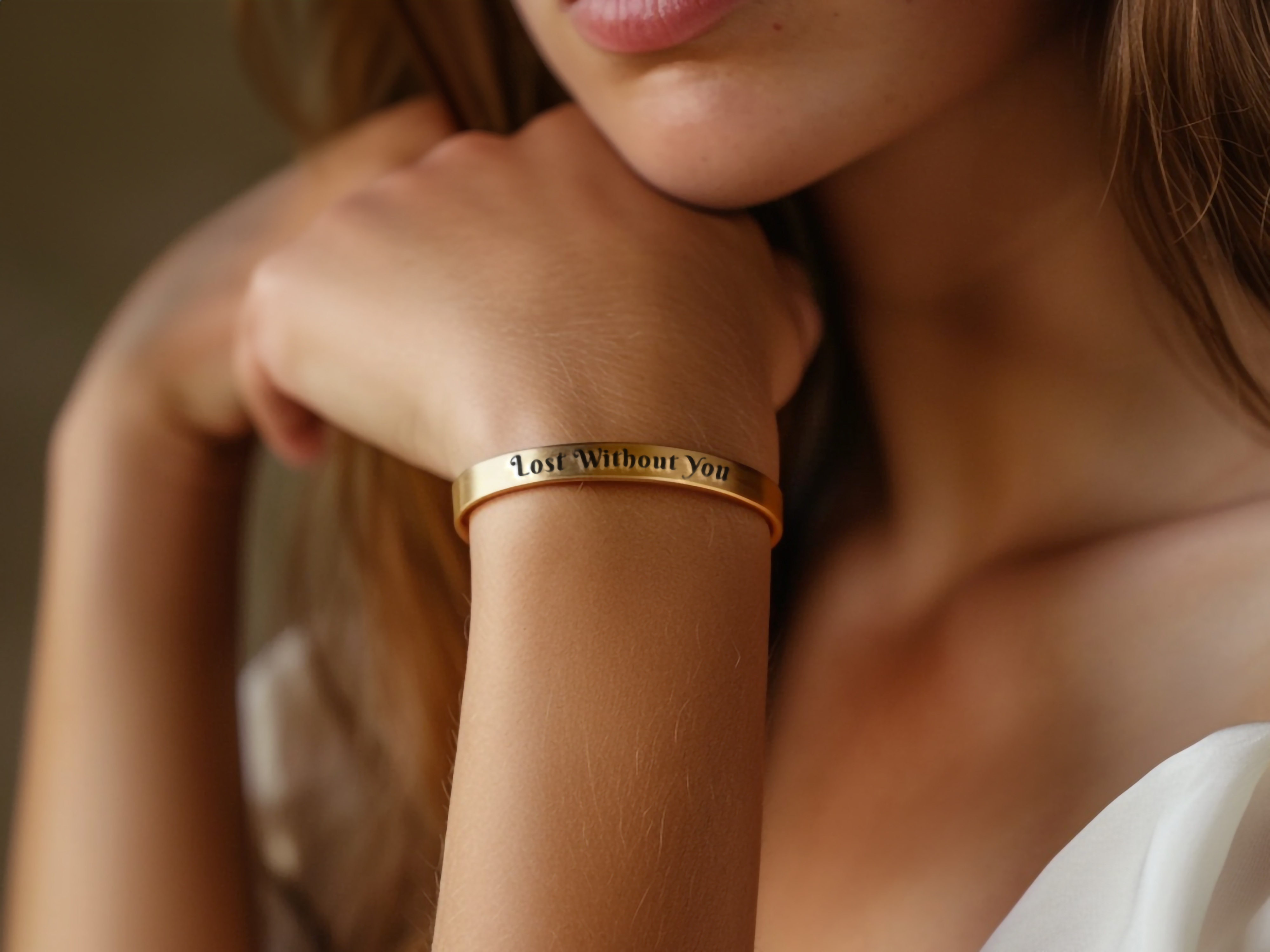 Custom Letters Gold Bracelet
