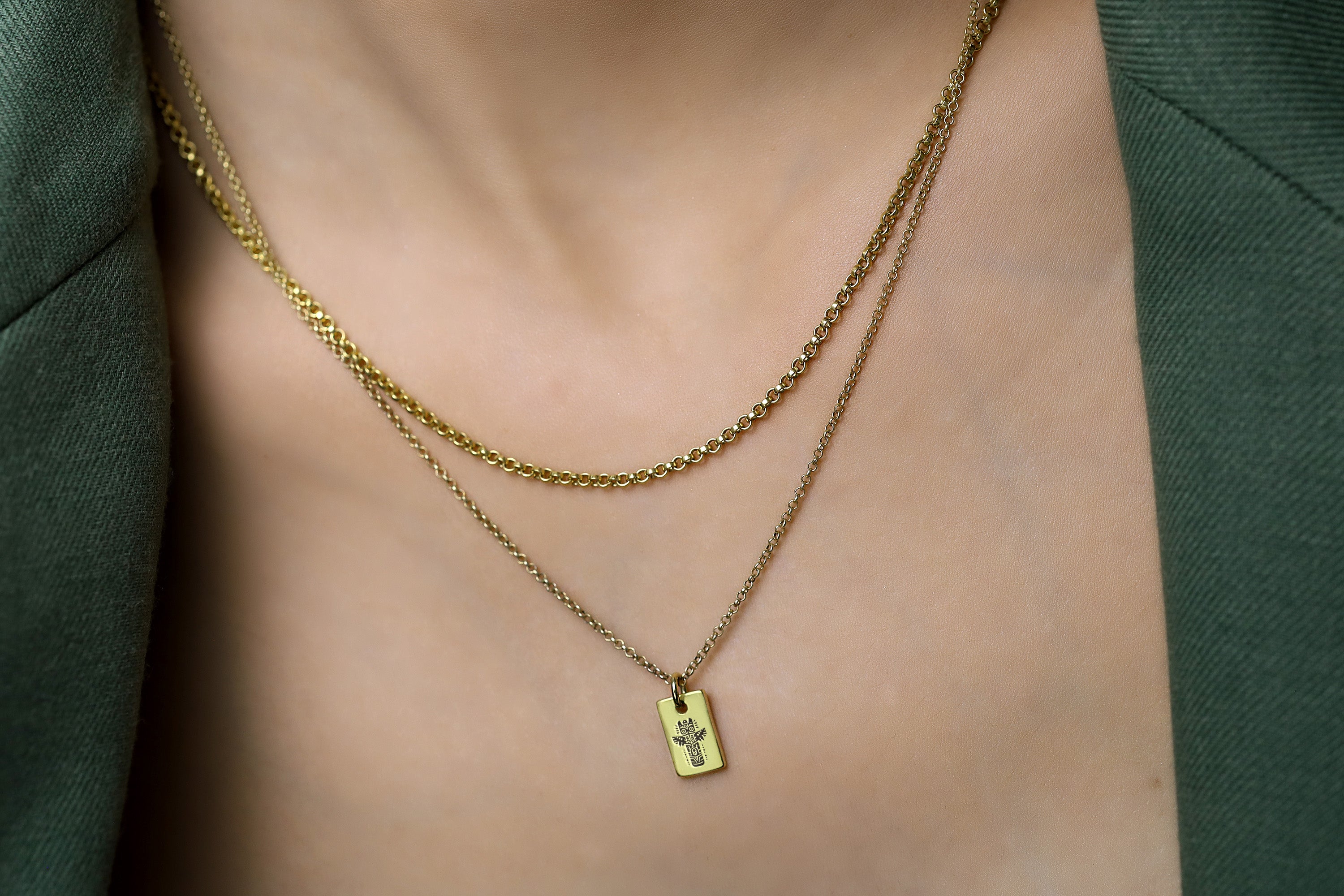 Custom African Totem Necklace