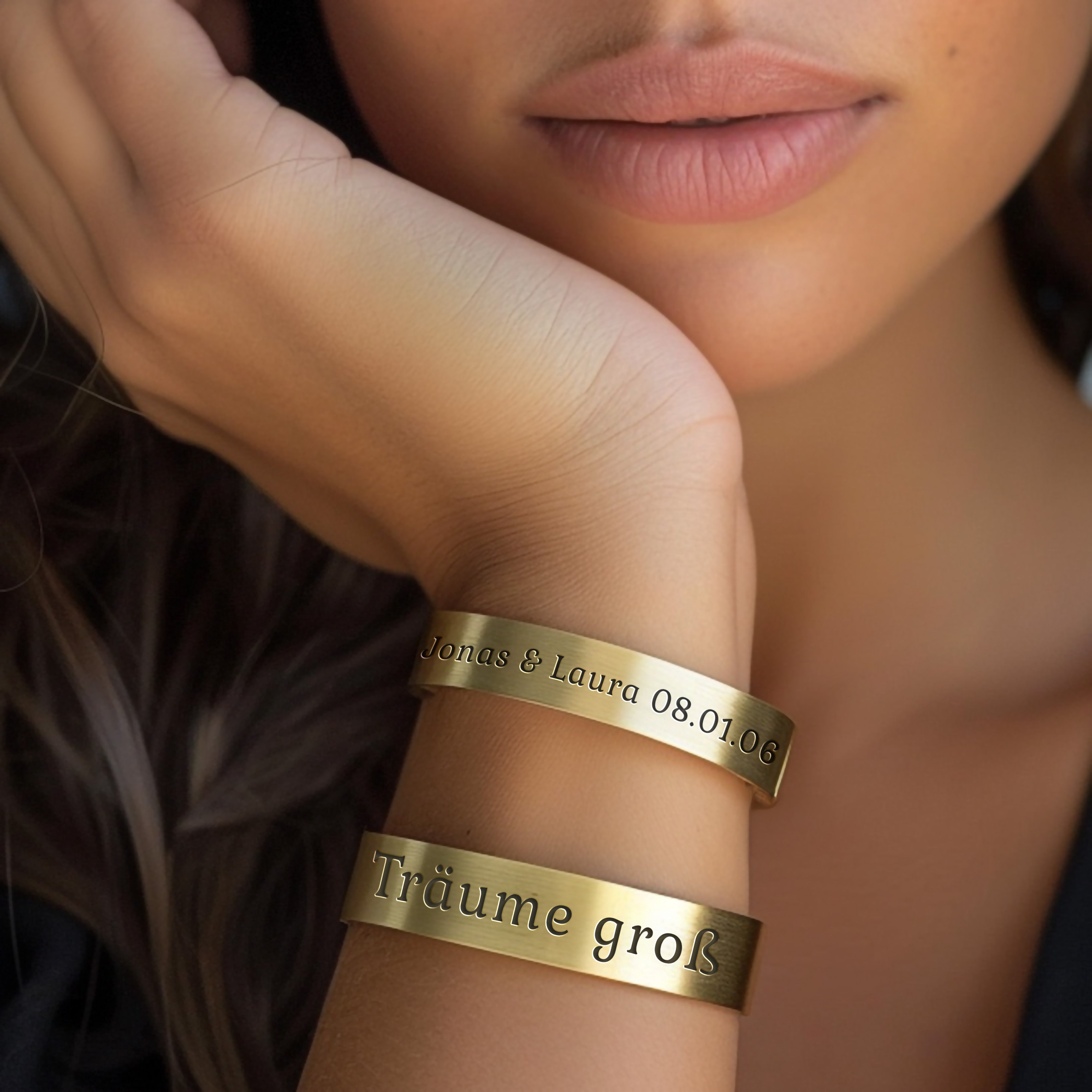 Custom German Text Bracelet