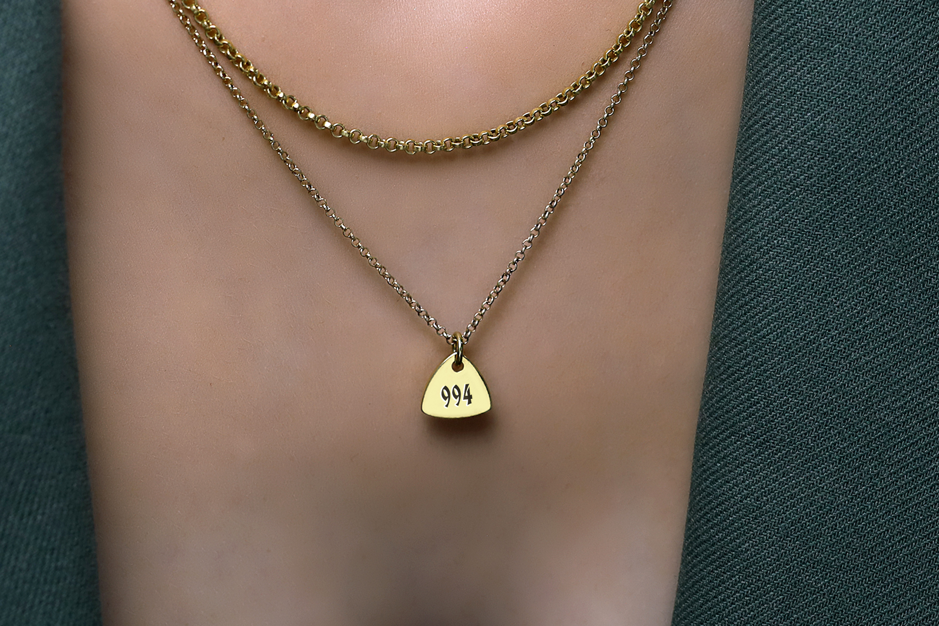 Custom Number Necklace