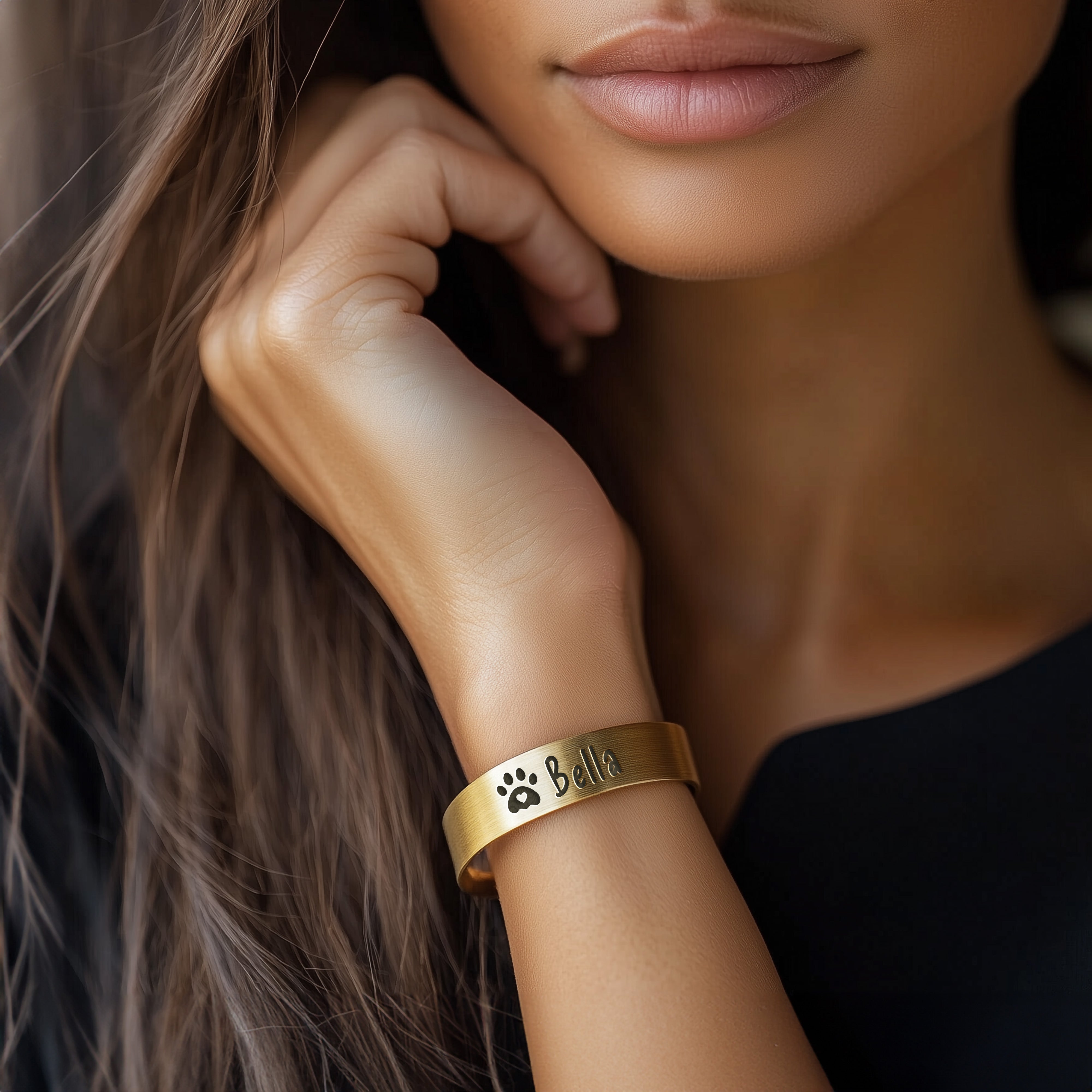 14k Gold Wide Open Cuff Bracelet