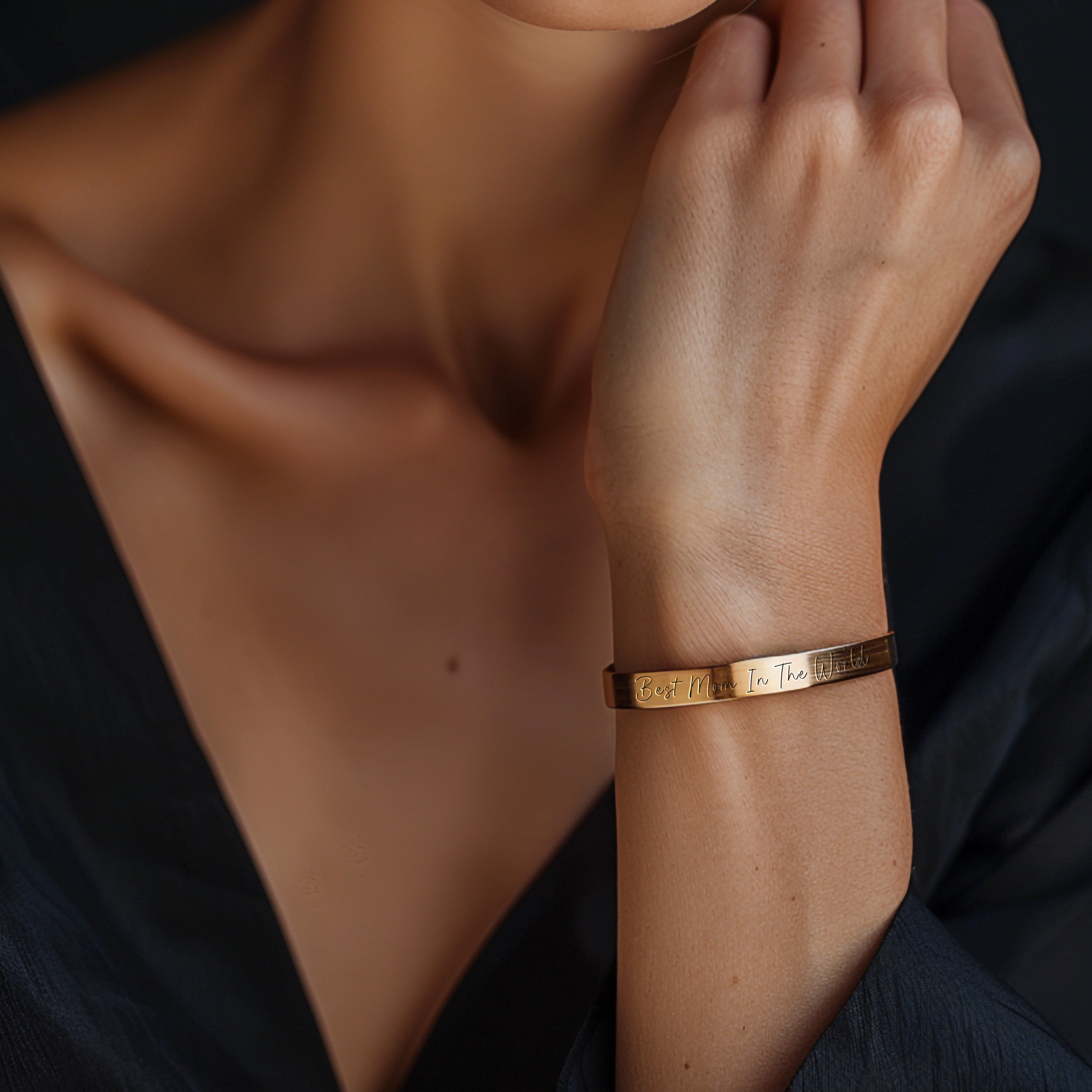 14k Gold Handwritten Bracelet