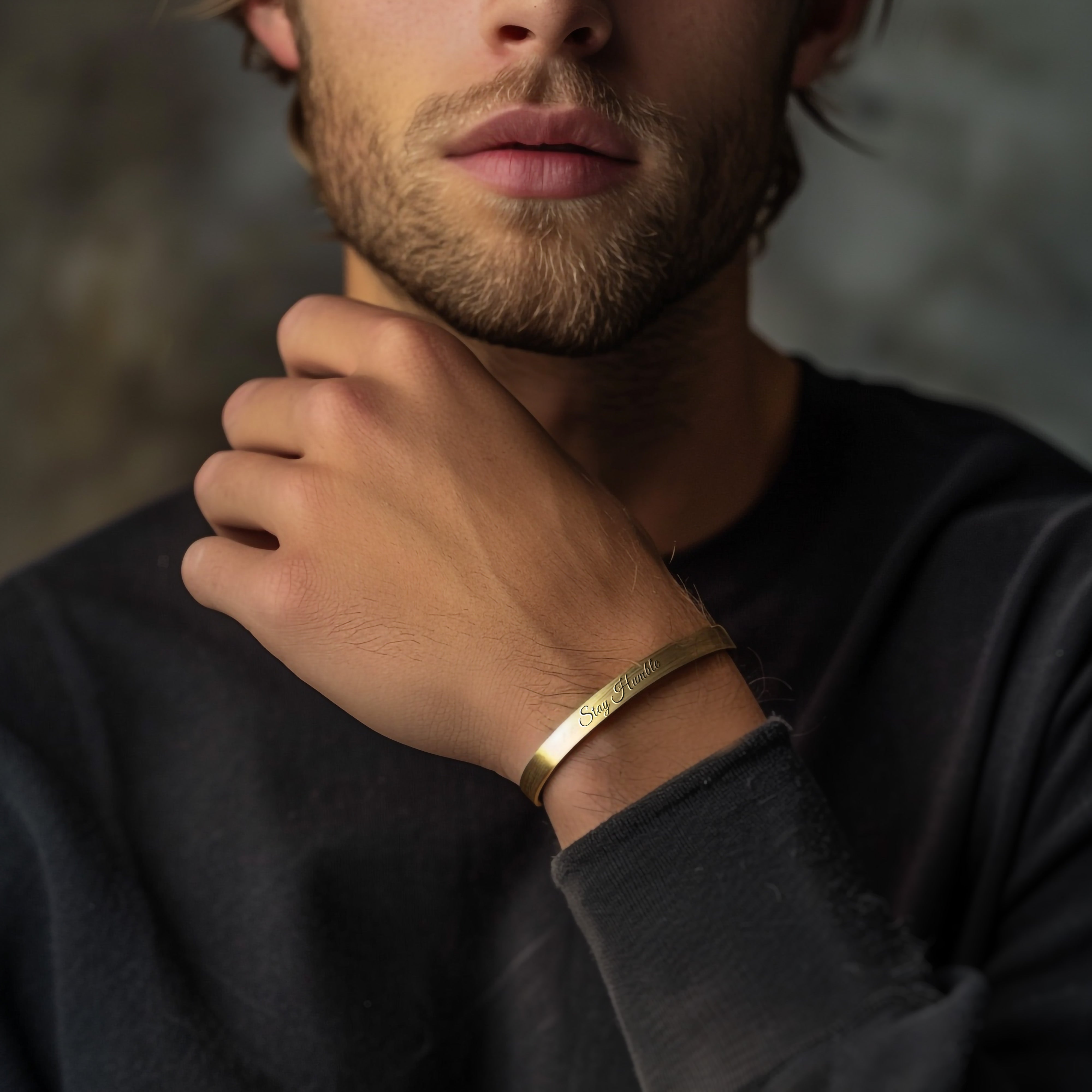 Custom Text Bracelet