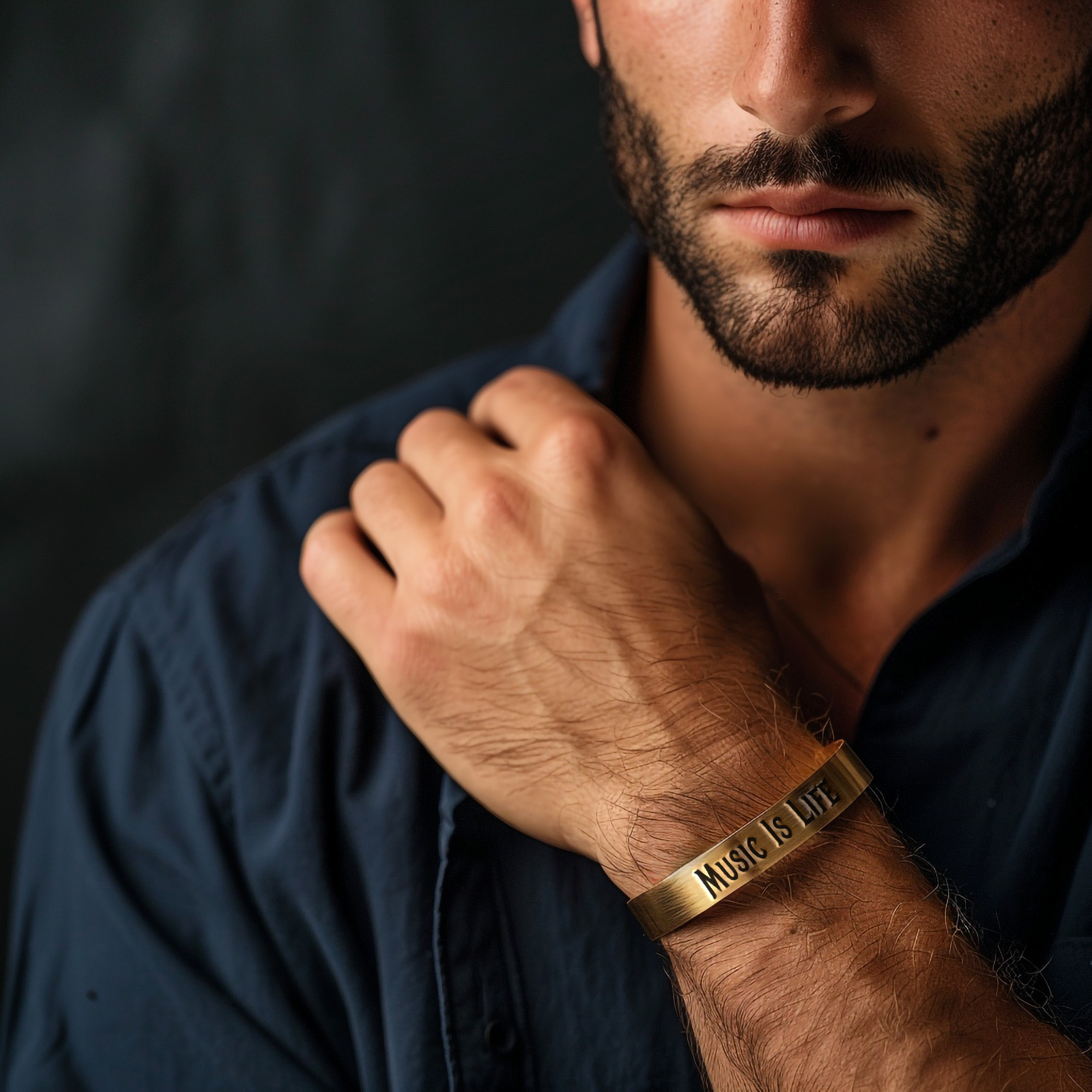 14k Gold Rockers Bracelet