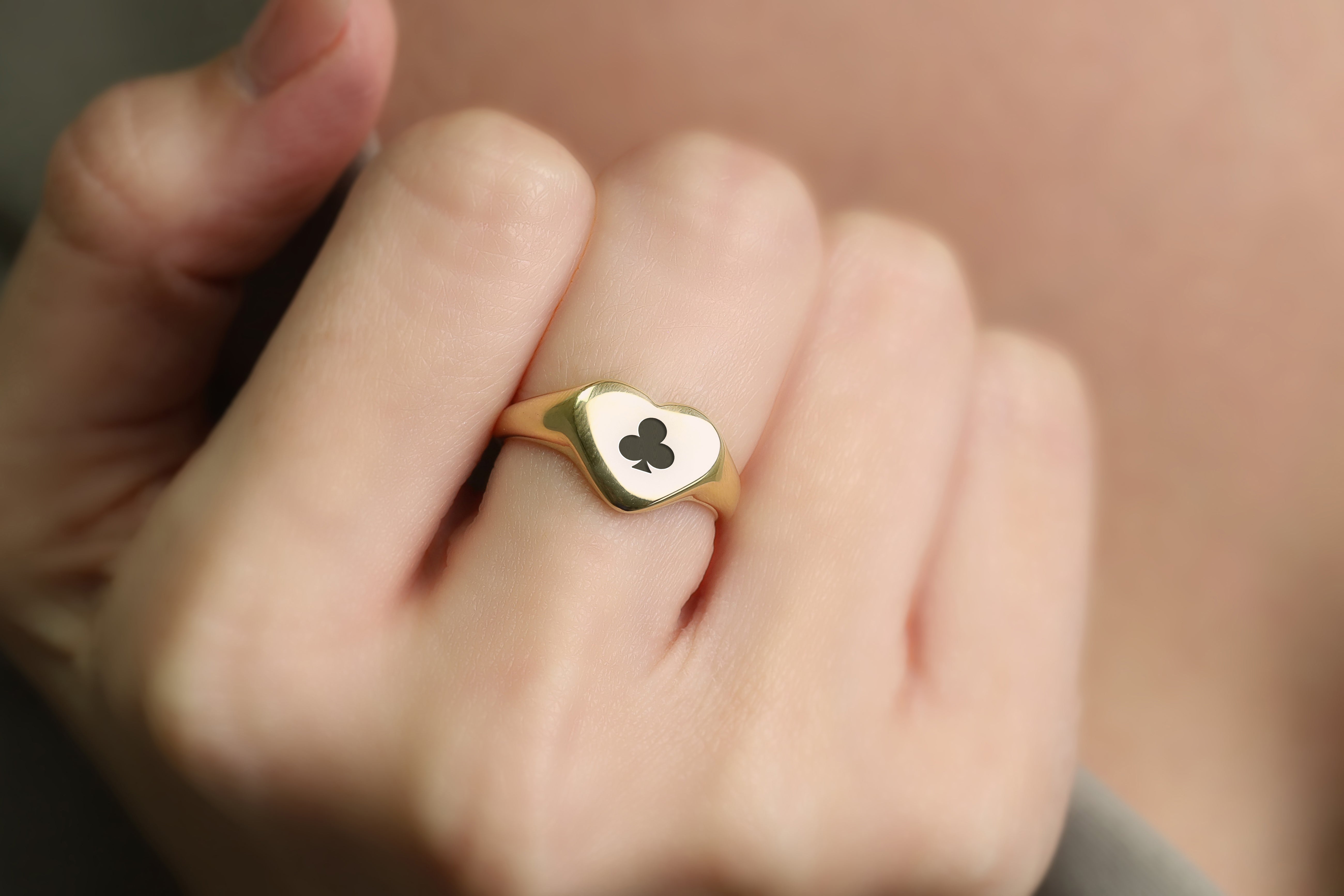 Playing Cards Symbols Ring