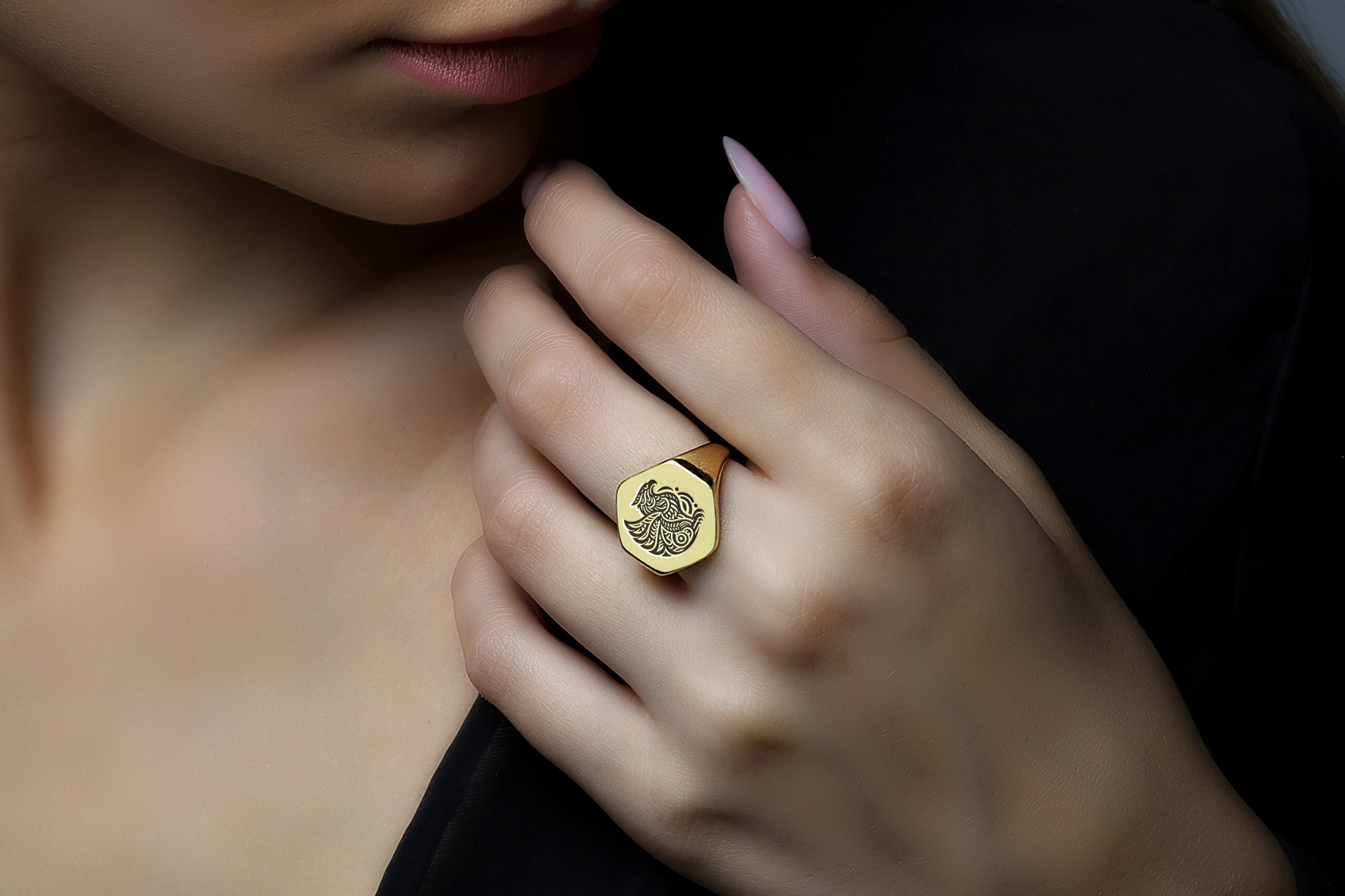Tribal Griffin Luxurious Ring
