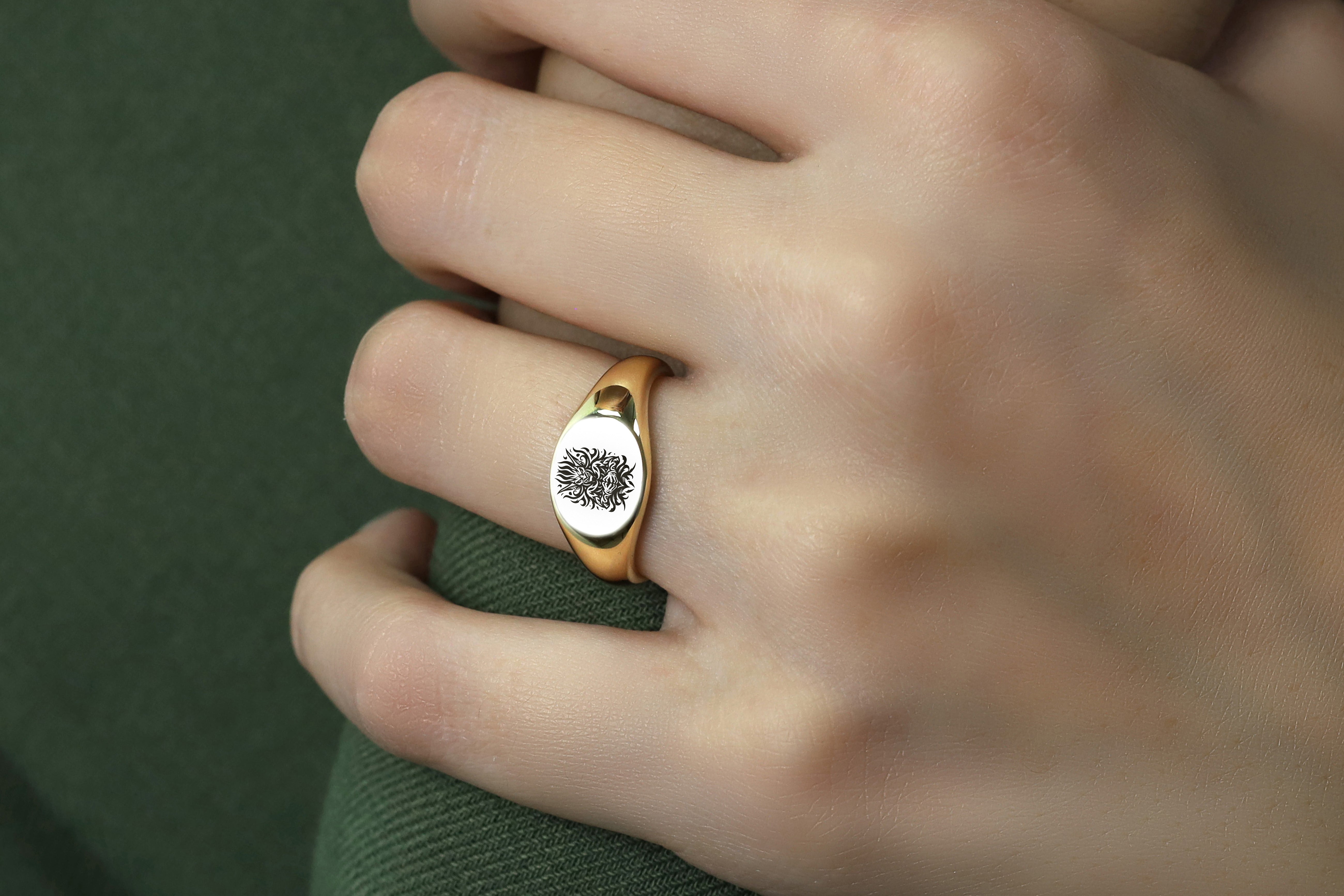 Cosplay Goblin Signet Ring