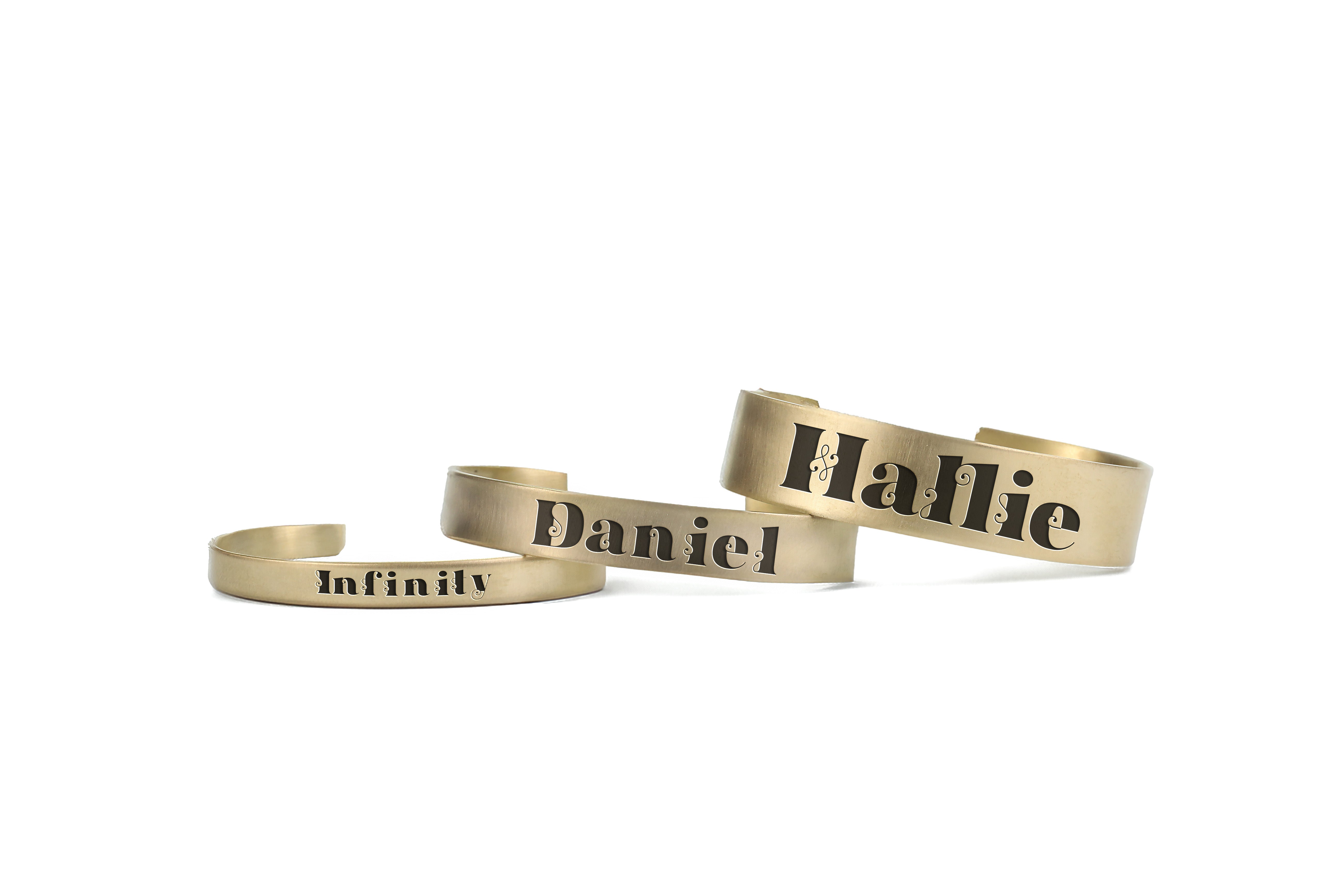 Custom Text Bracelet