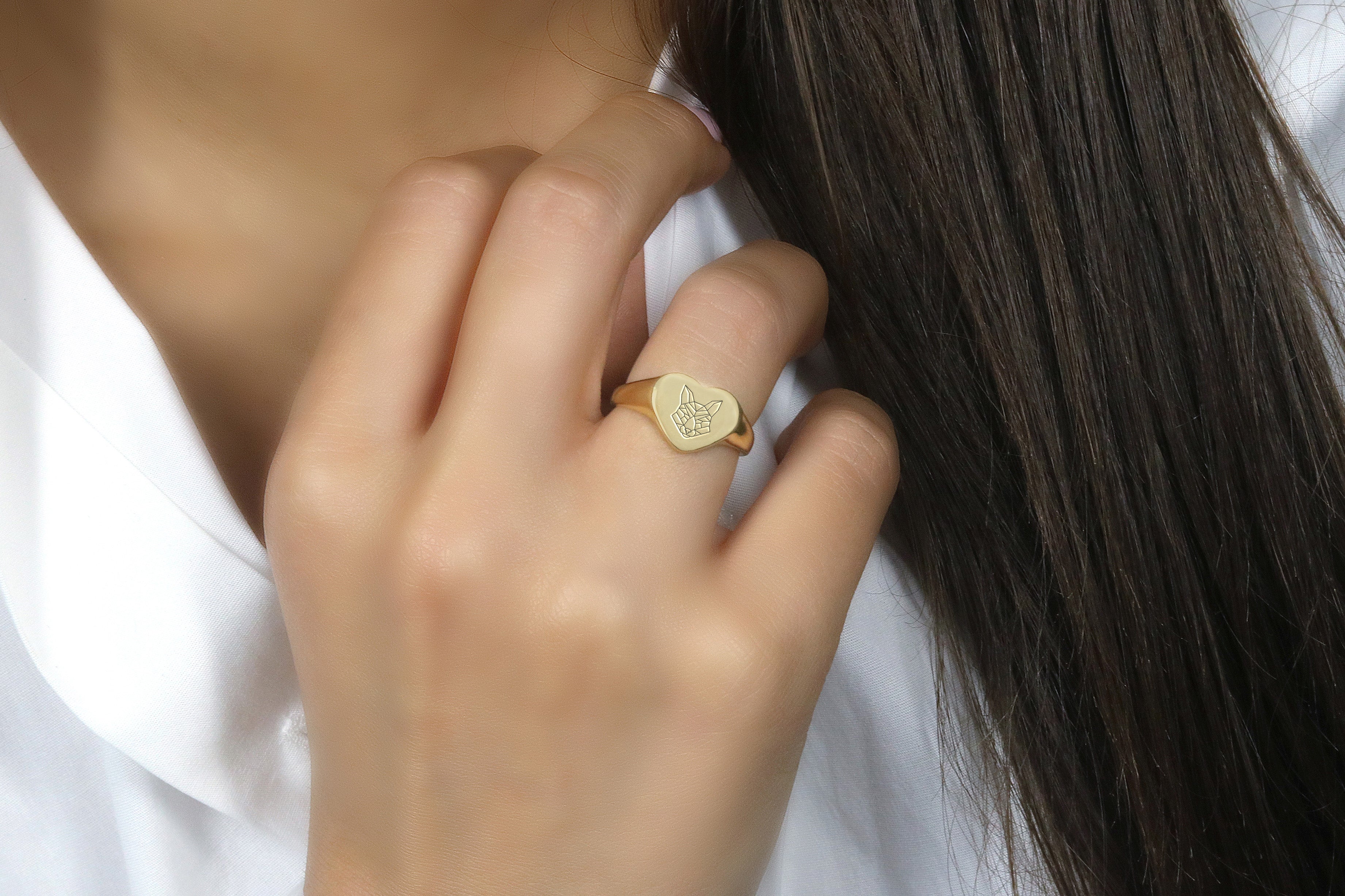 14k Gold Animal Ring