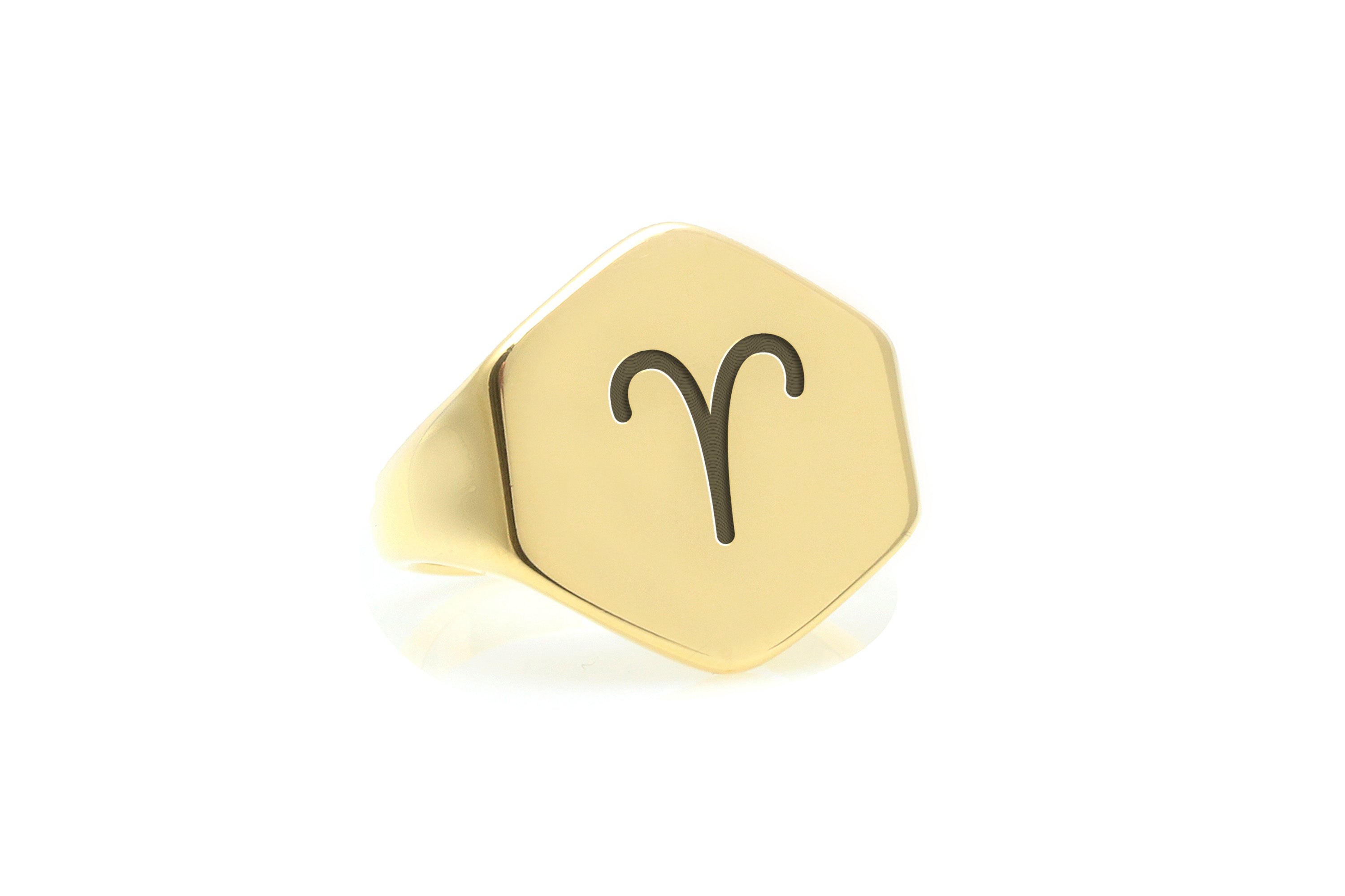 Aries Zodiac Sign Ring