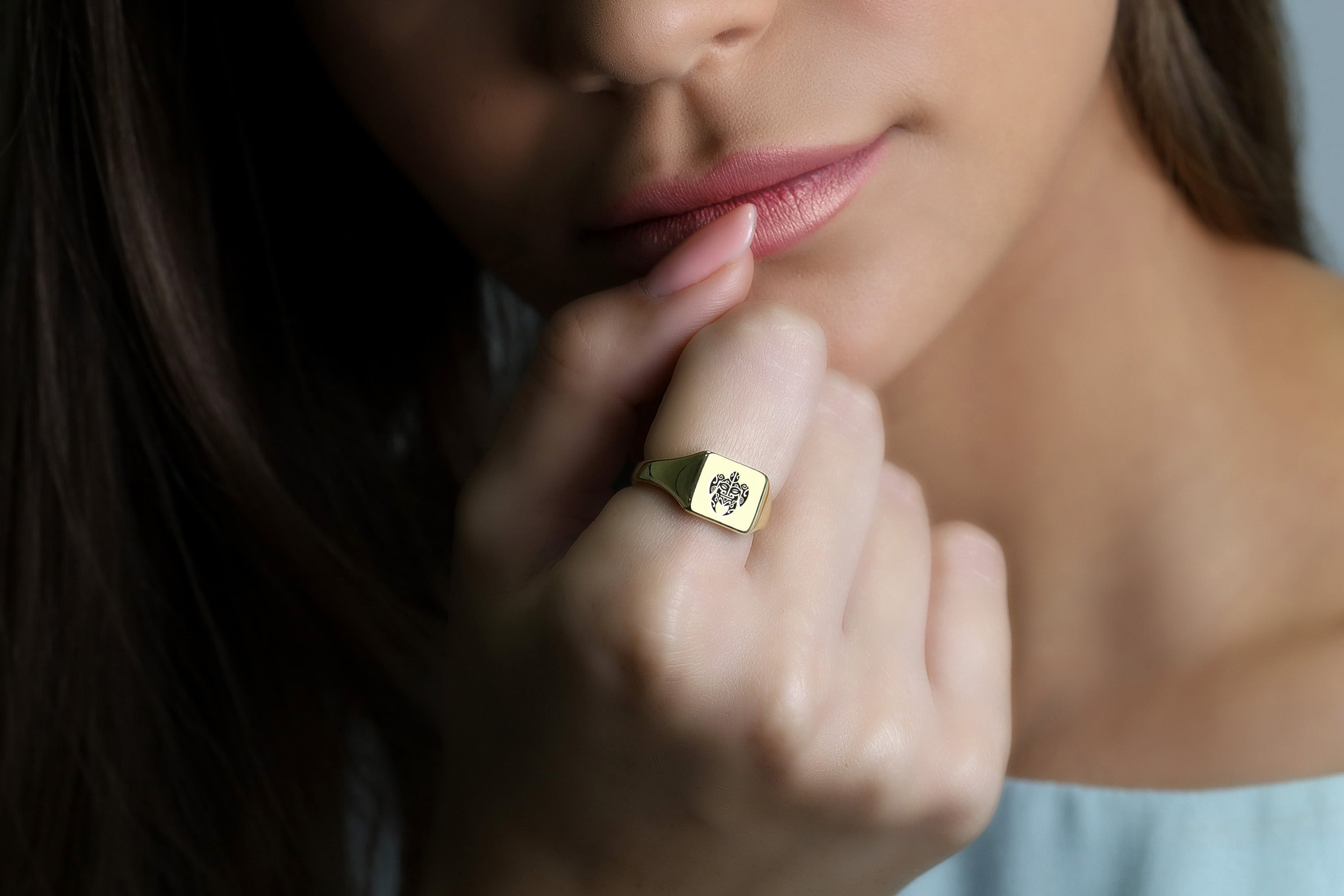 Polynesian Turtle Ring