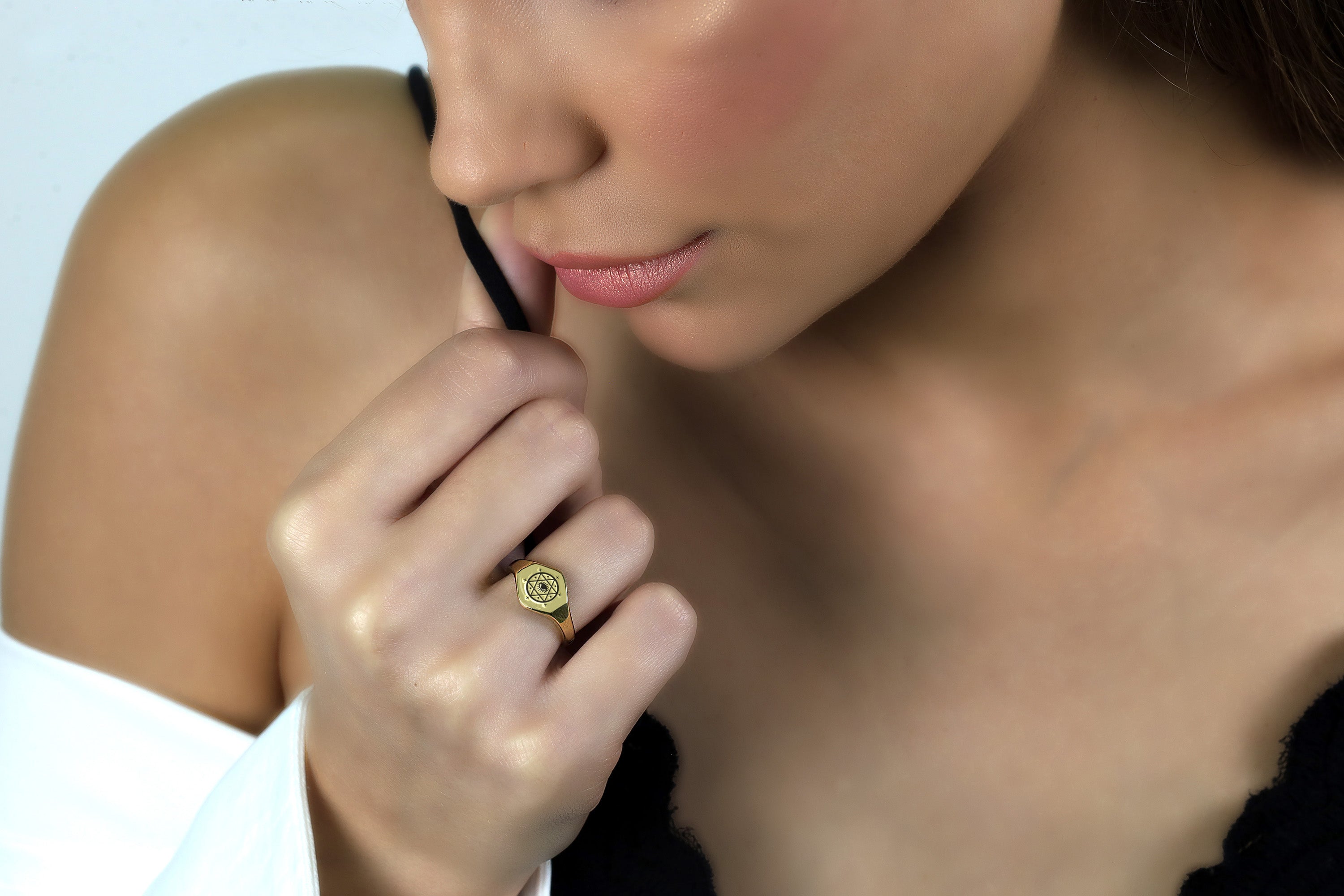 14k Gold Masonic Signet Ring
