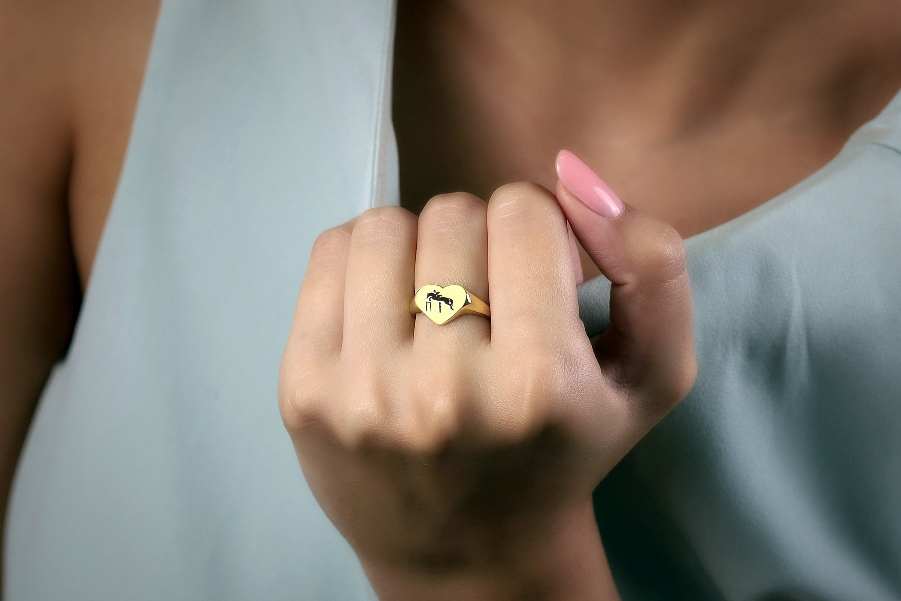 Personalized Equestrian Ring