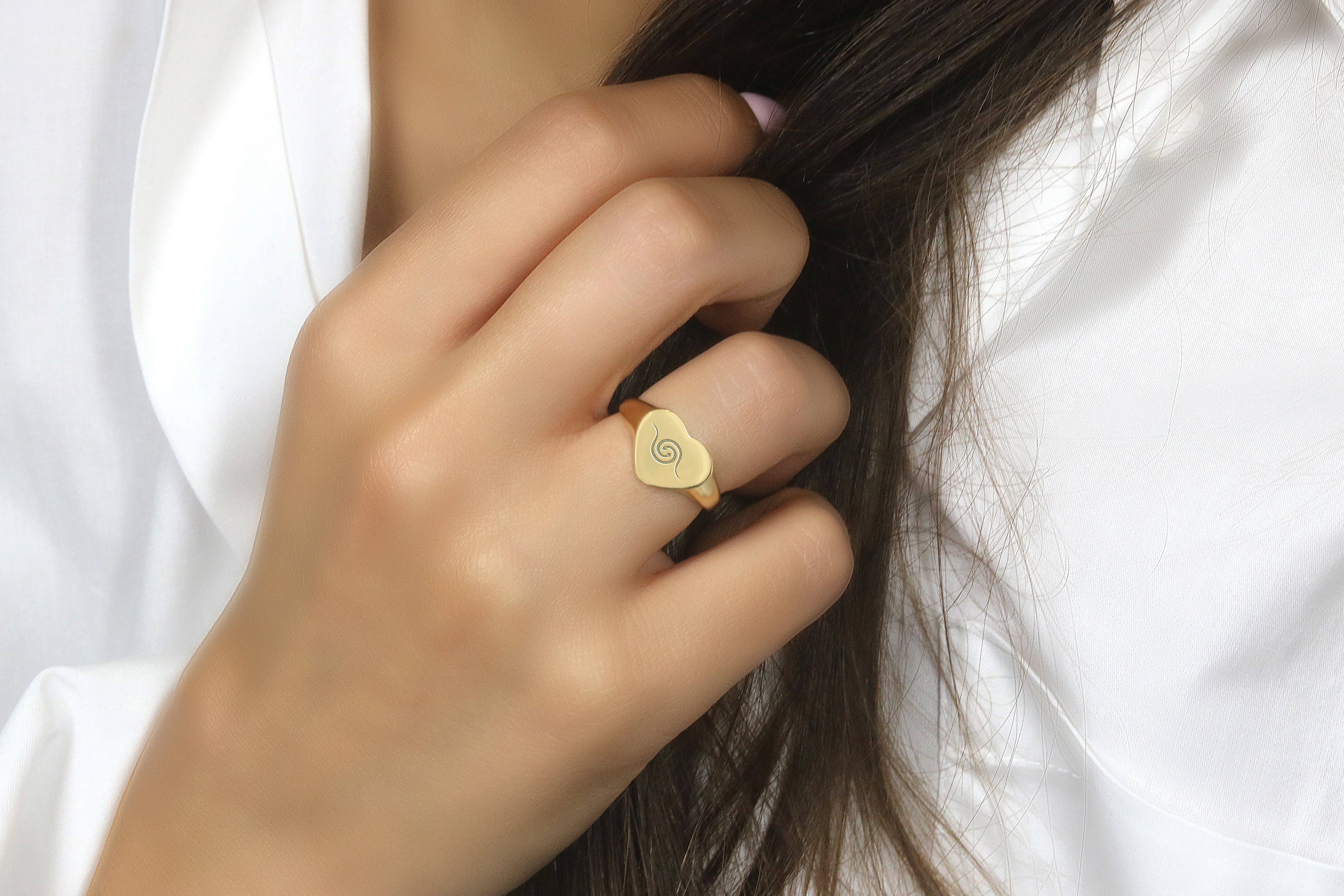 14k Gold Snake Ring