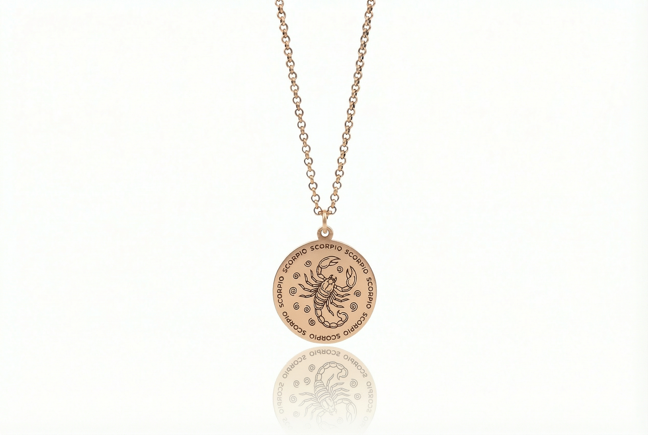 Scorpio Zodiac Necklace