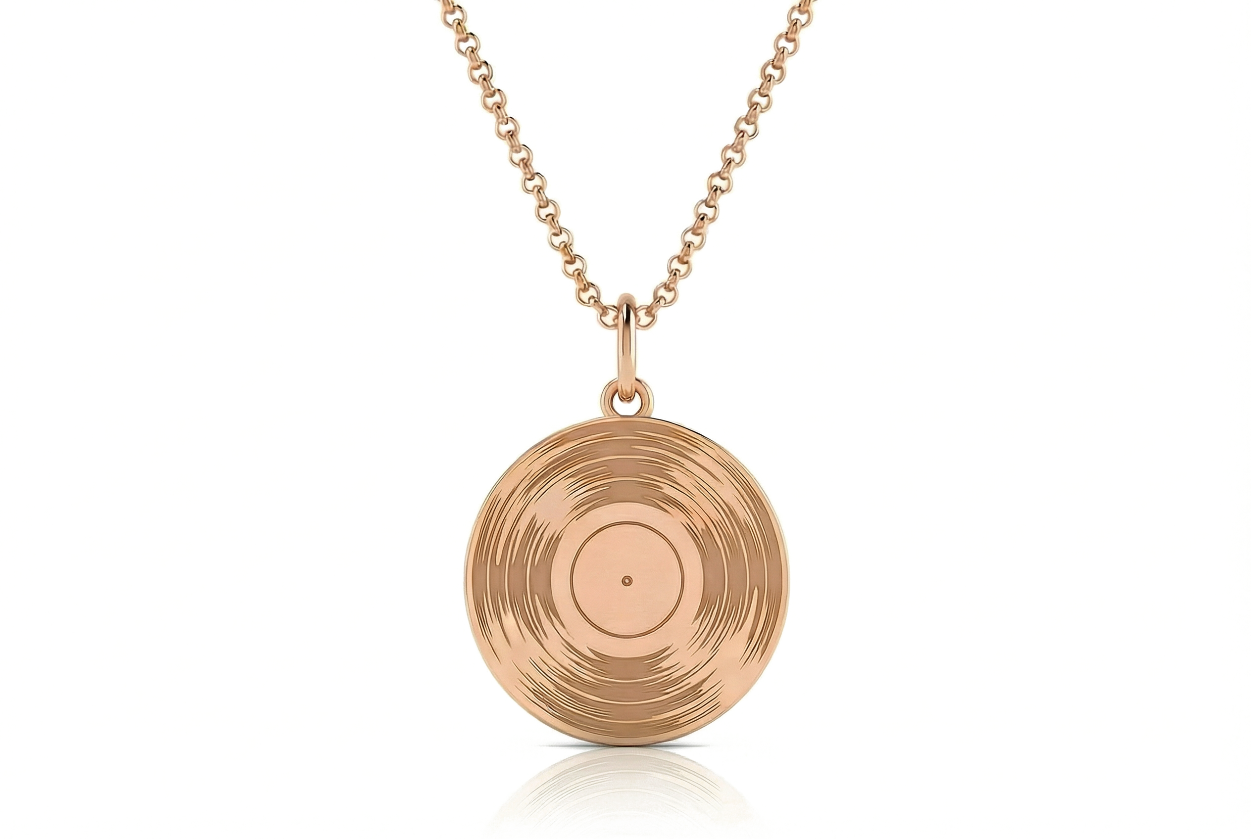 Custom Vinyl Record Necklace