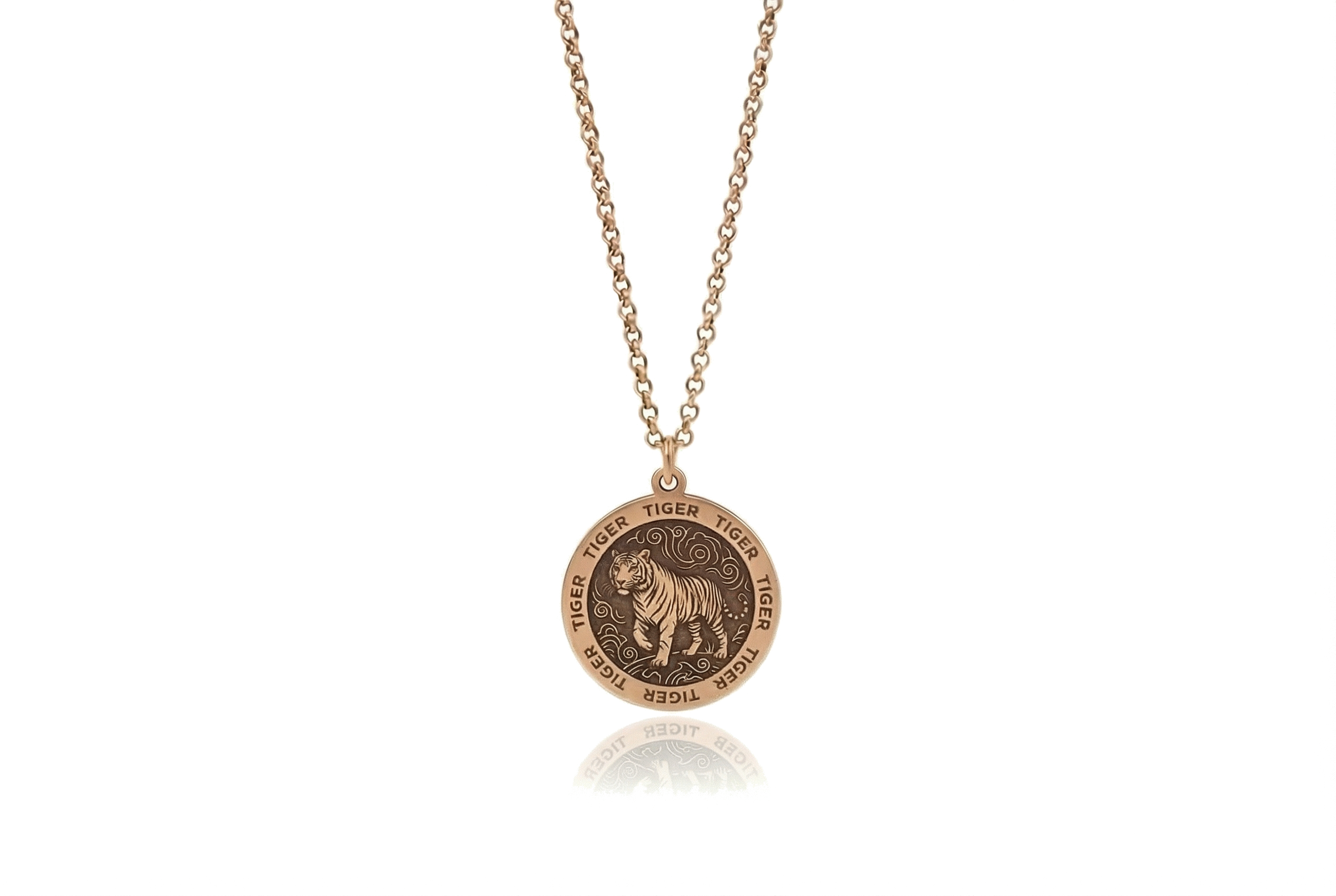 Tiger Zodiac Necklace