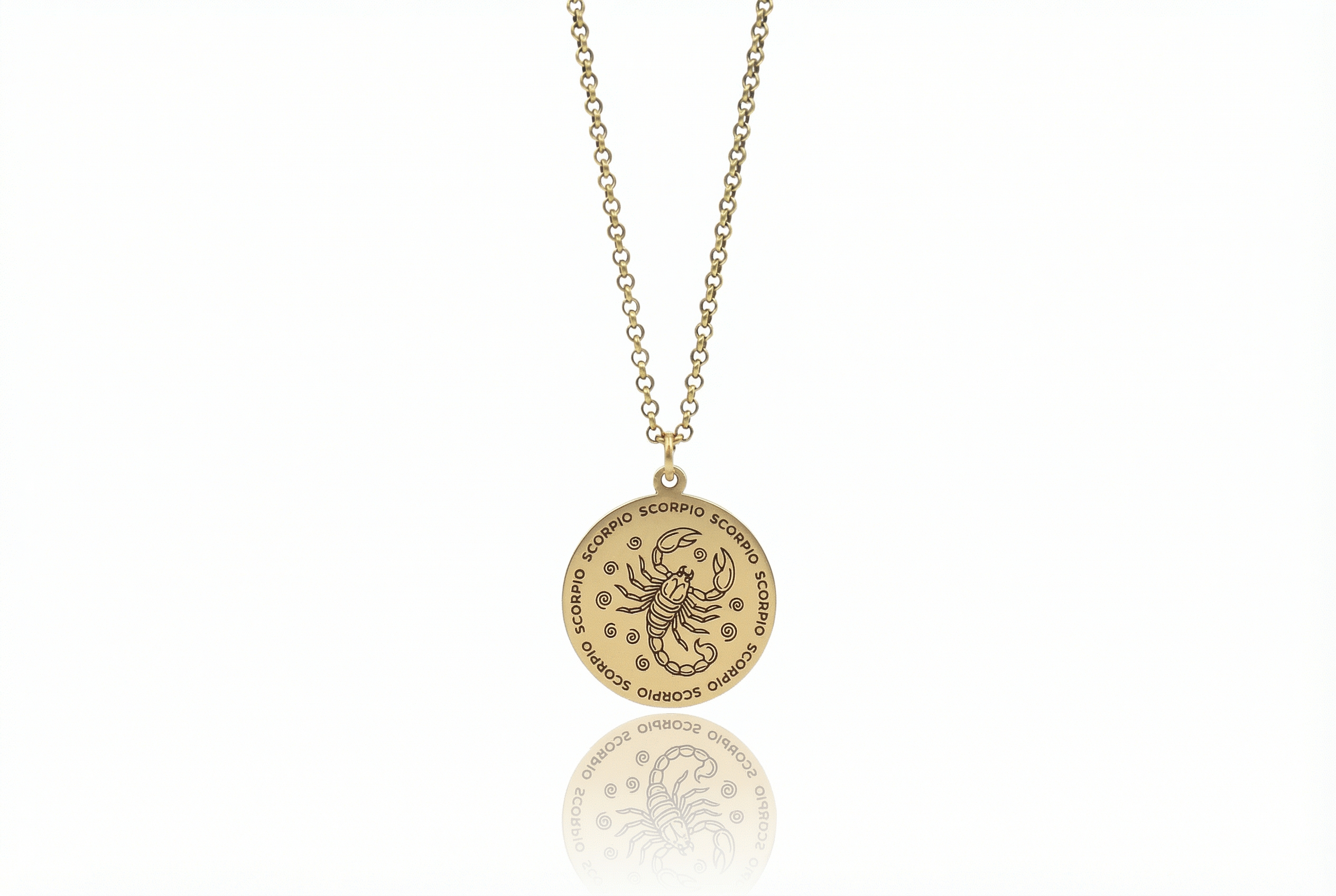 Scorpio Zodiac Necklace
