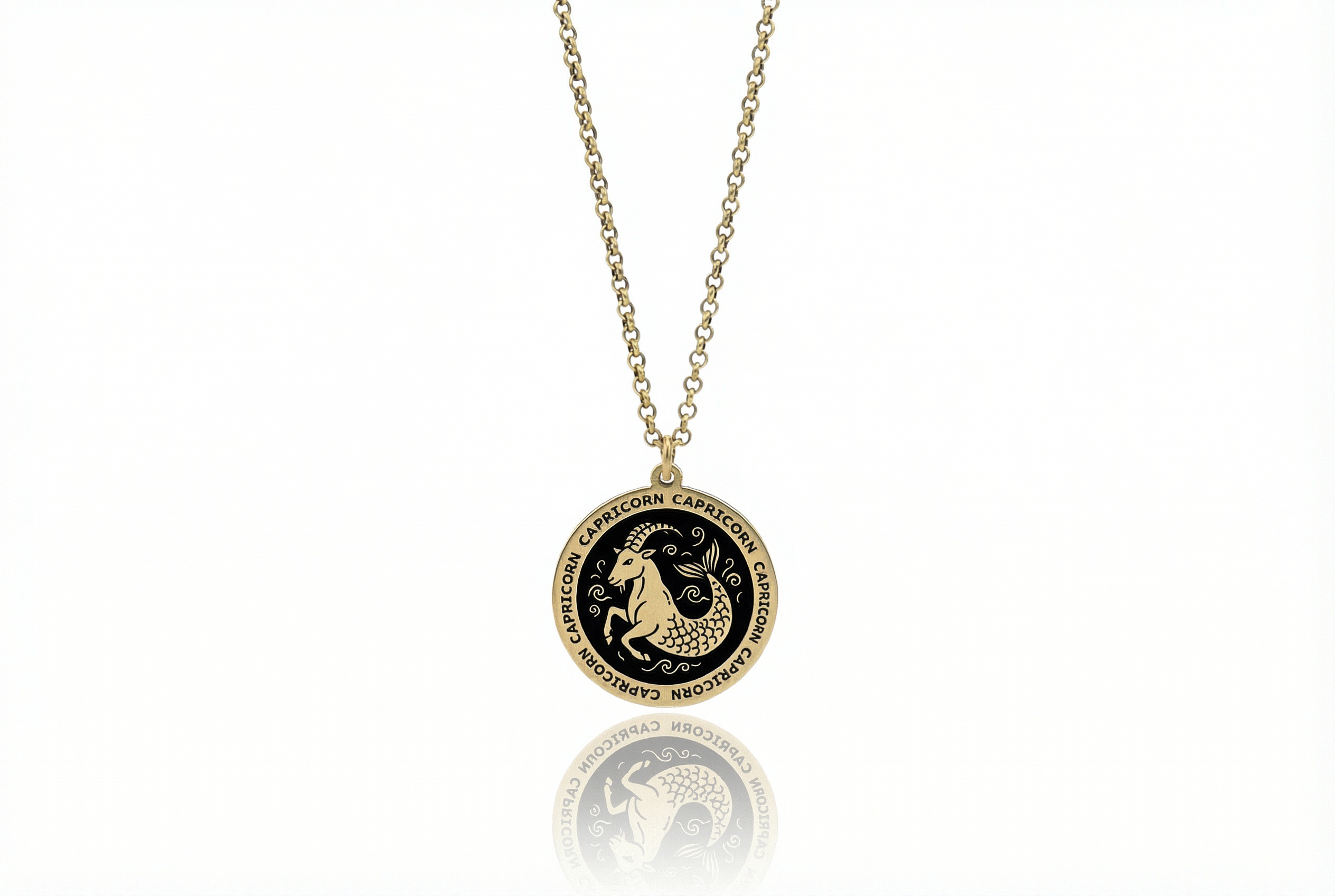 Personalized Capricorn Necklace
