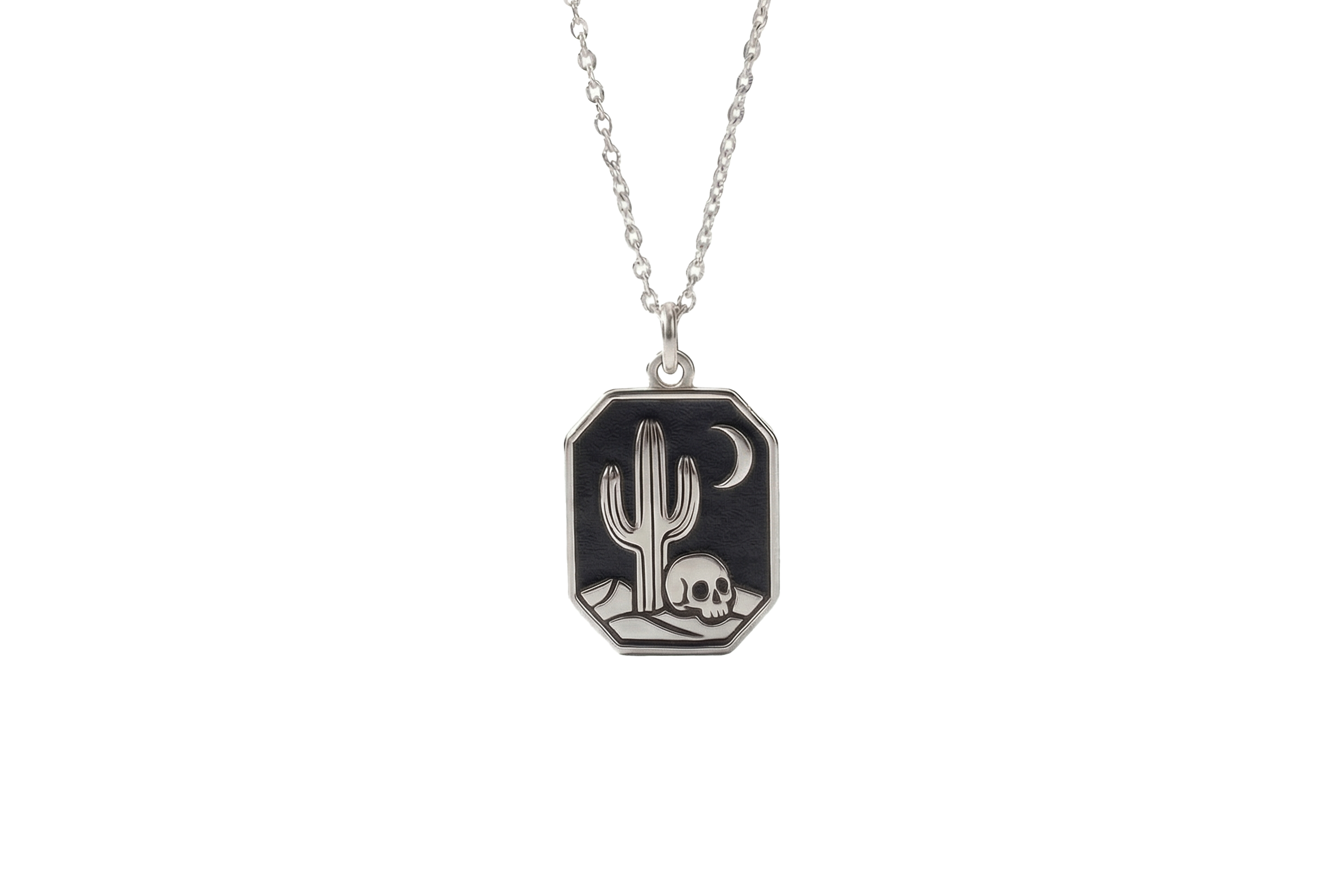 Desert Skull Charm Necklace