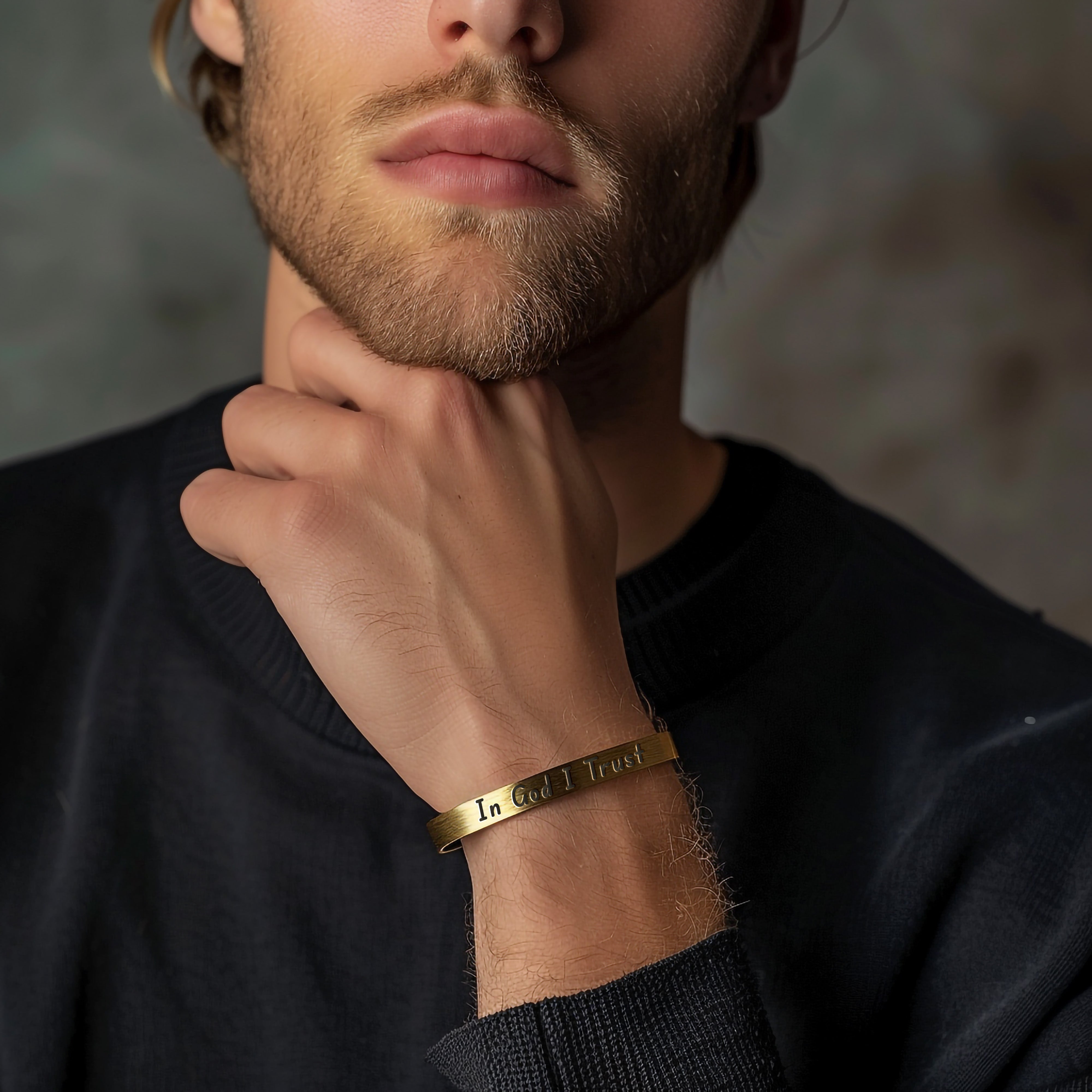 Personalized Text Bracelet