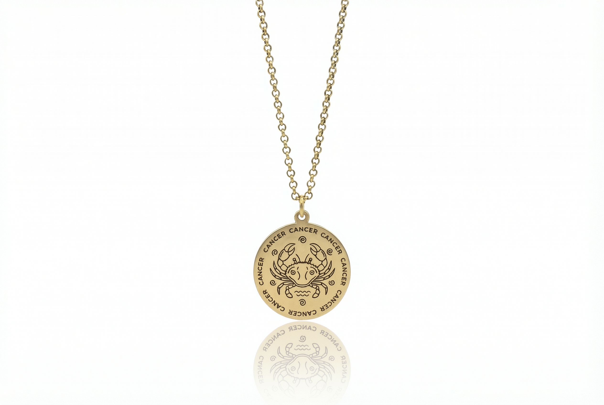 Cancer Zodiac Necklace