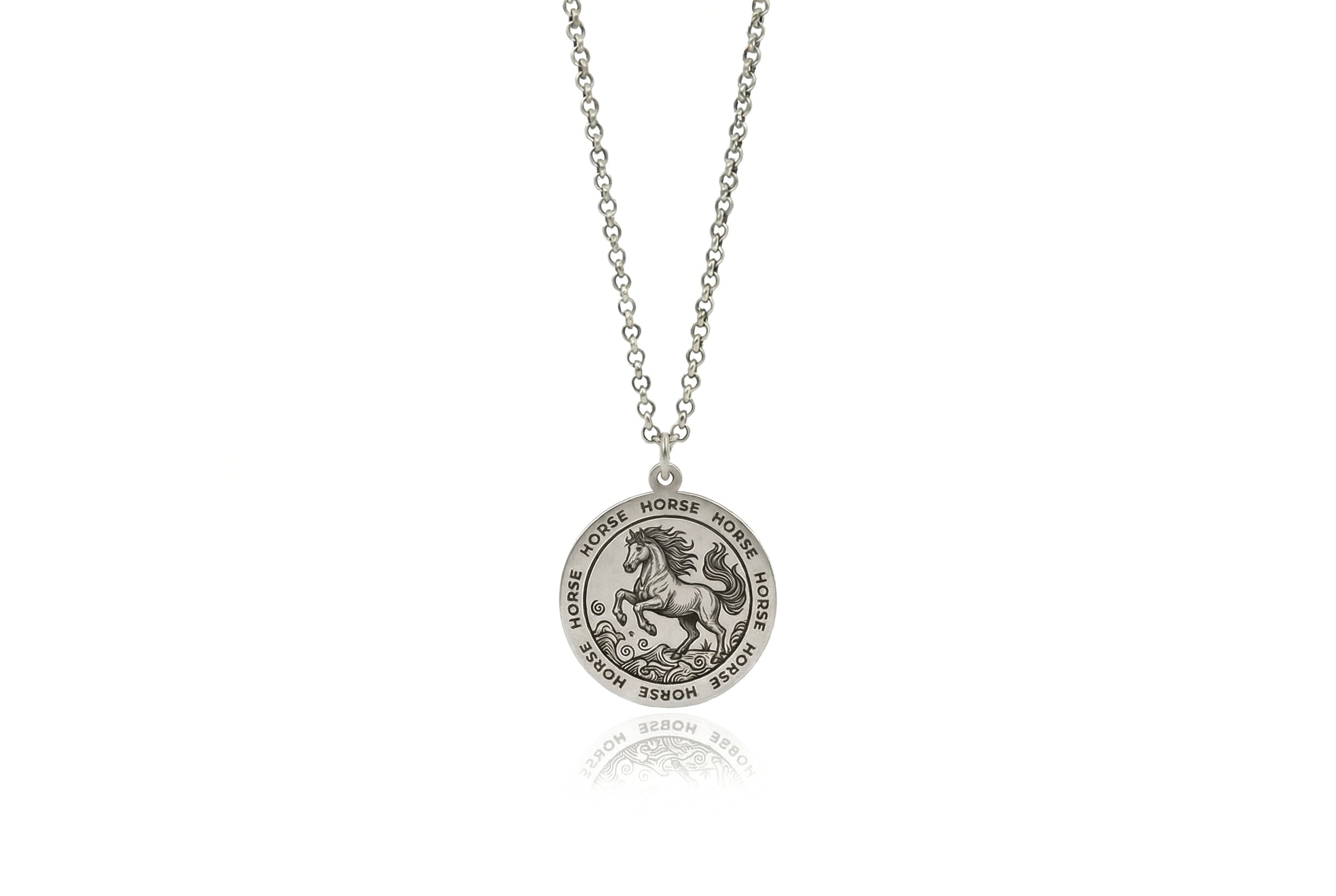 Horse Zodiac Necklace