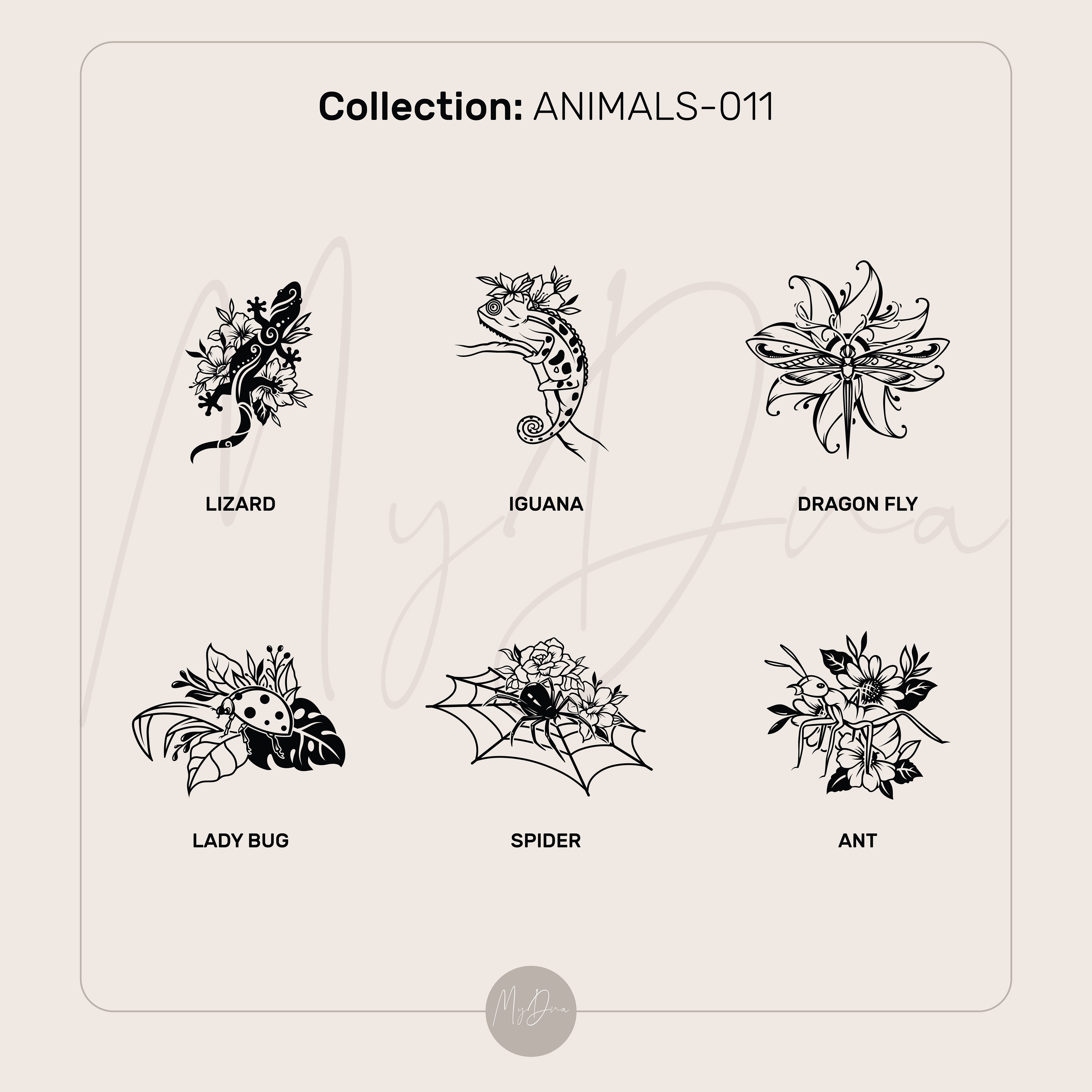 Gold Ladybug Engraved Signet Ring