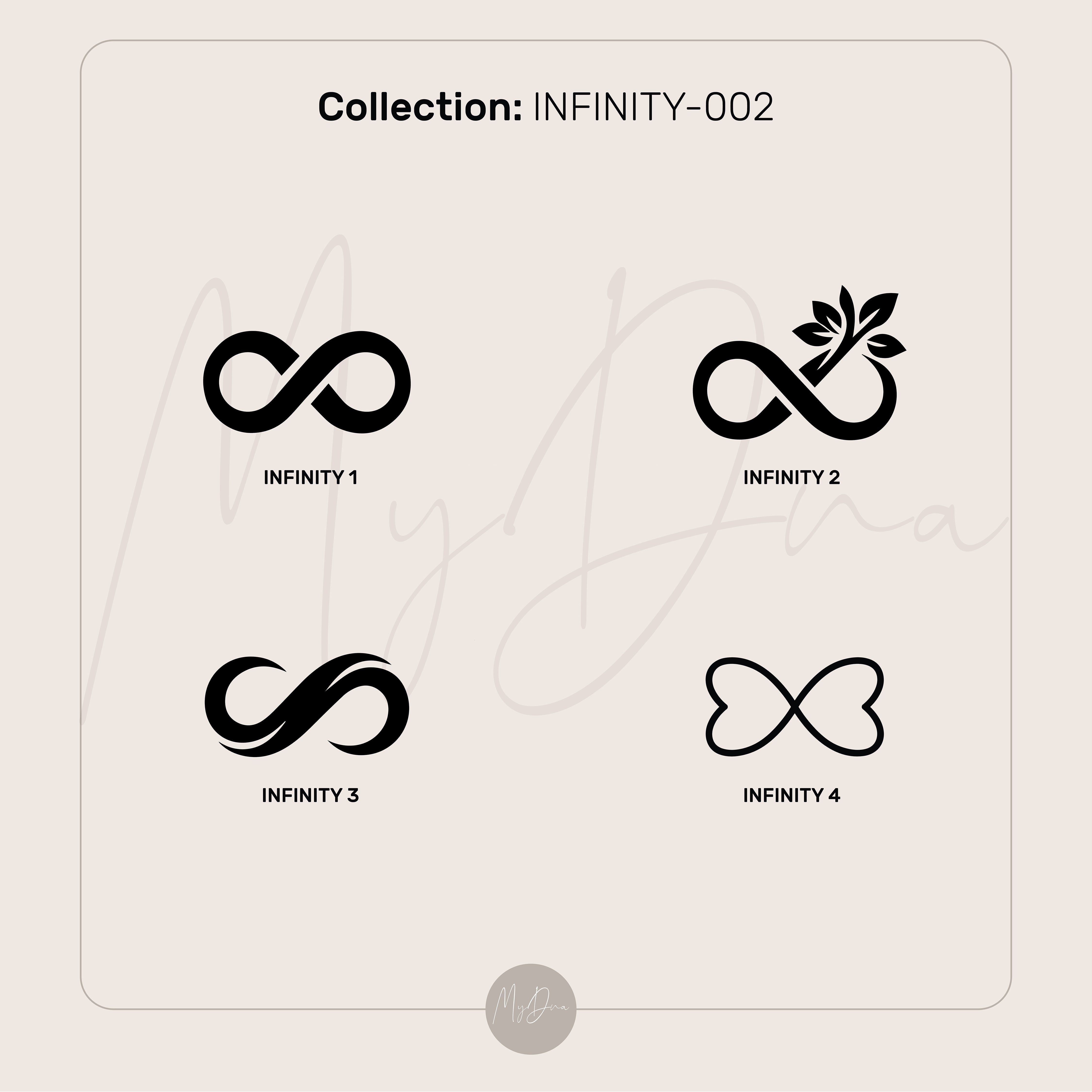 Engraved Infinity Ring