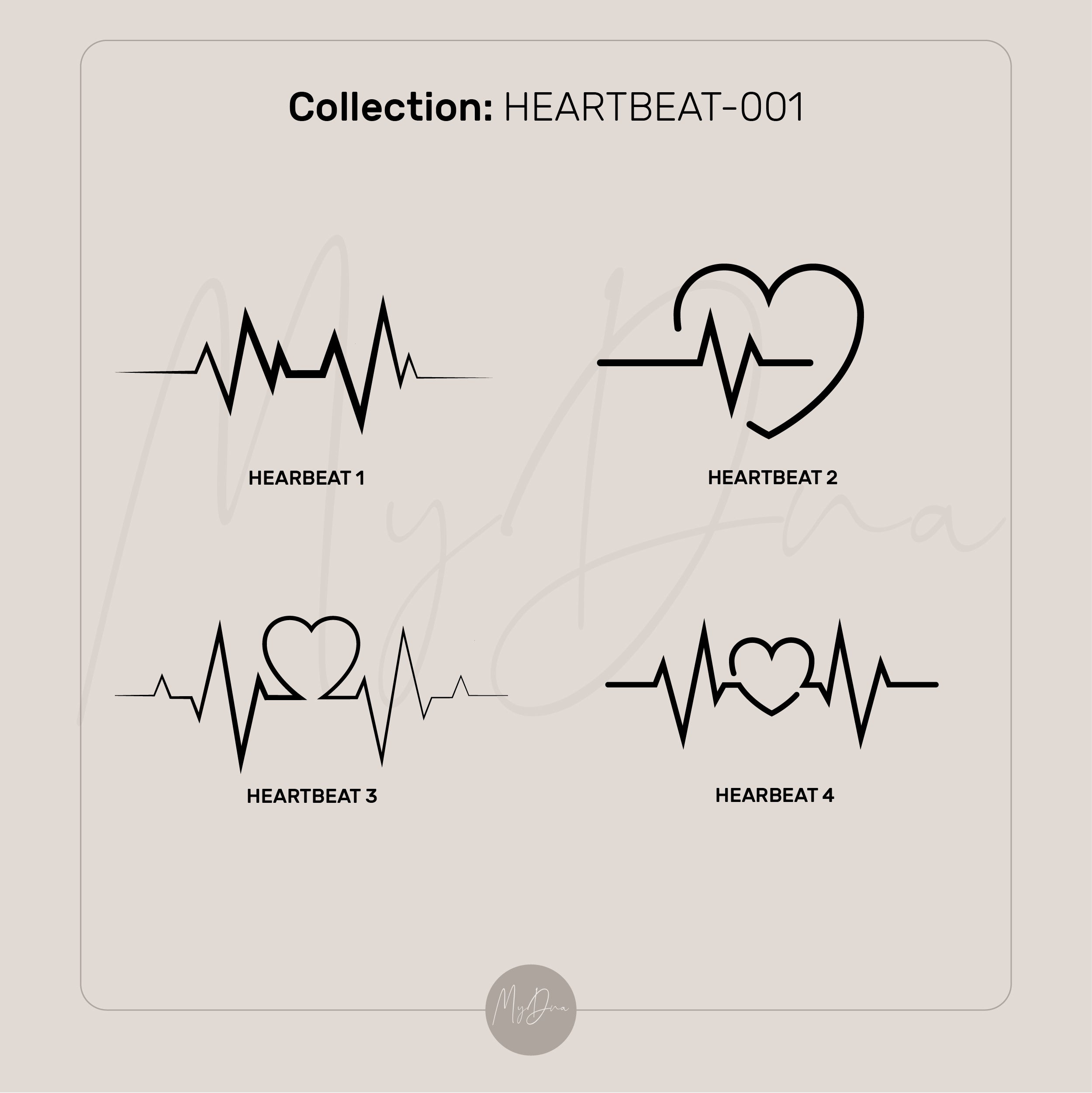 Engraved Heartbeat Bracelet