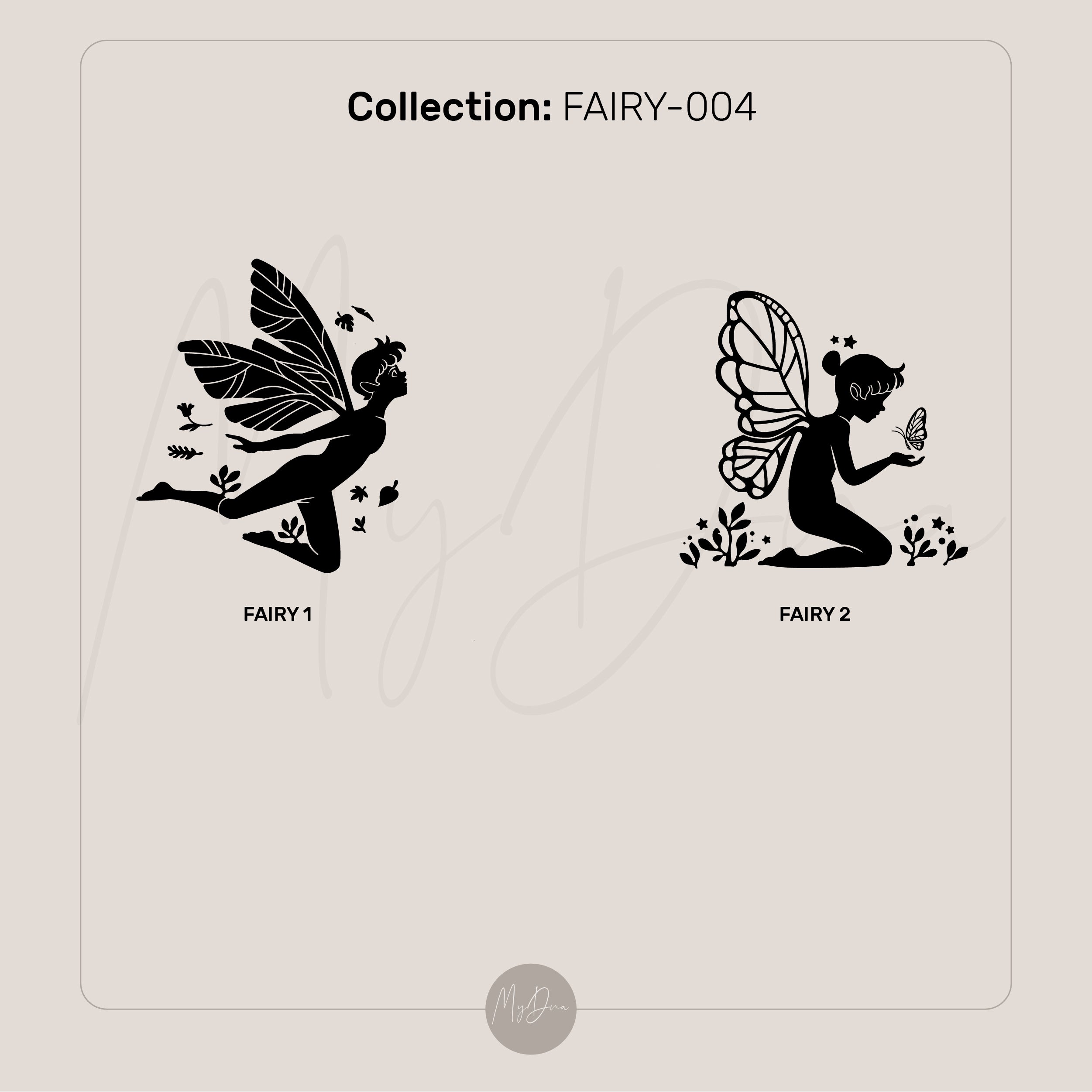 Gold Fairy Signet Ring