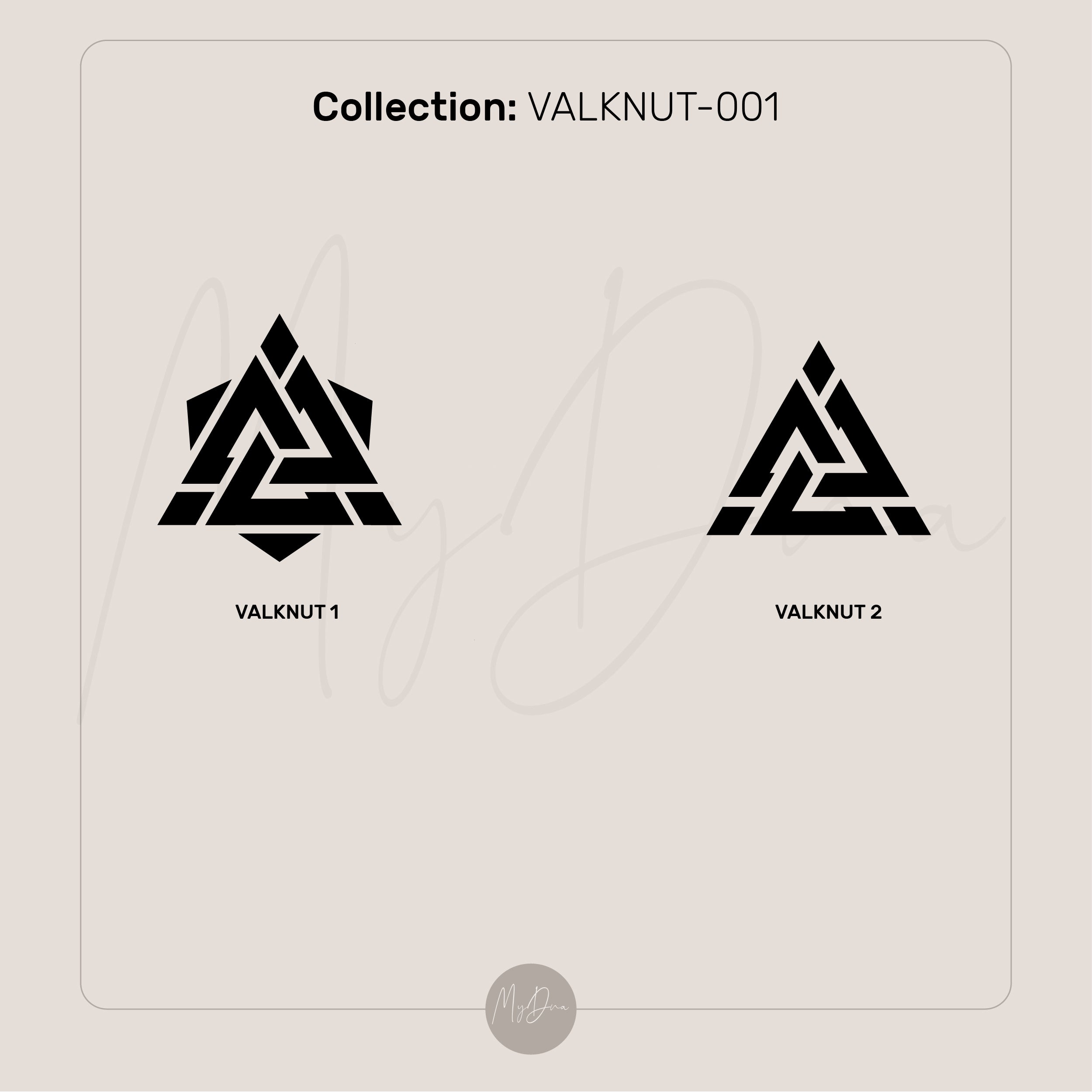 Valknut Signet Pendant Necklace