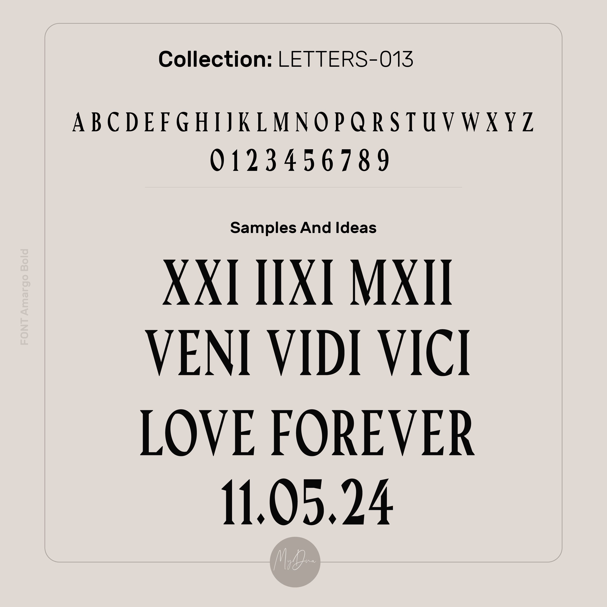 Veni Vidi Vici Engraved Ring