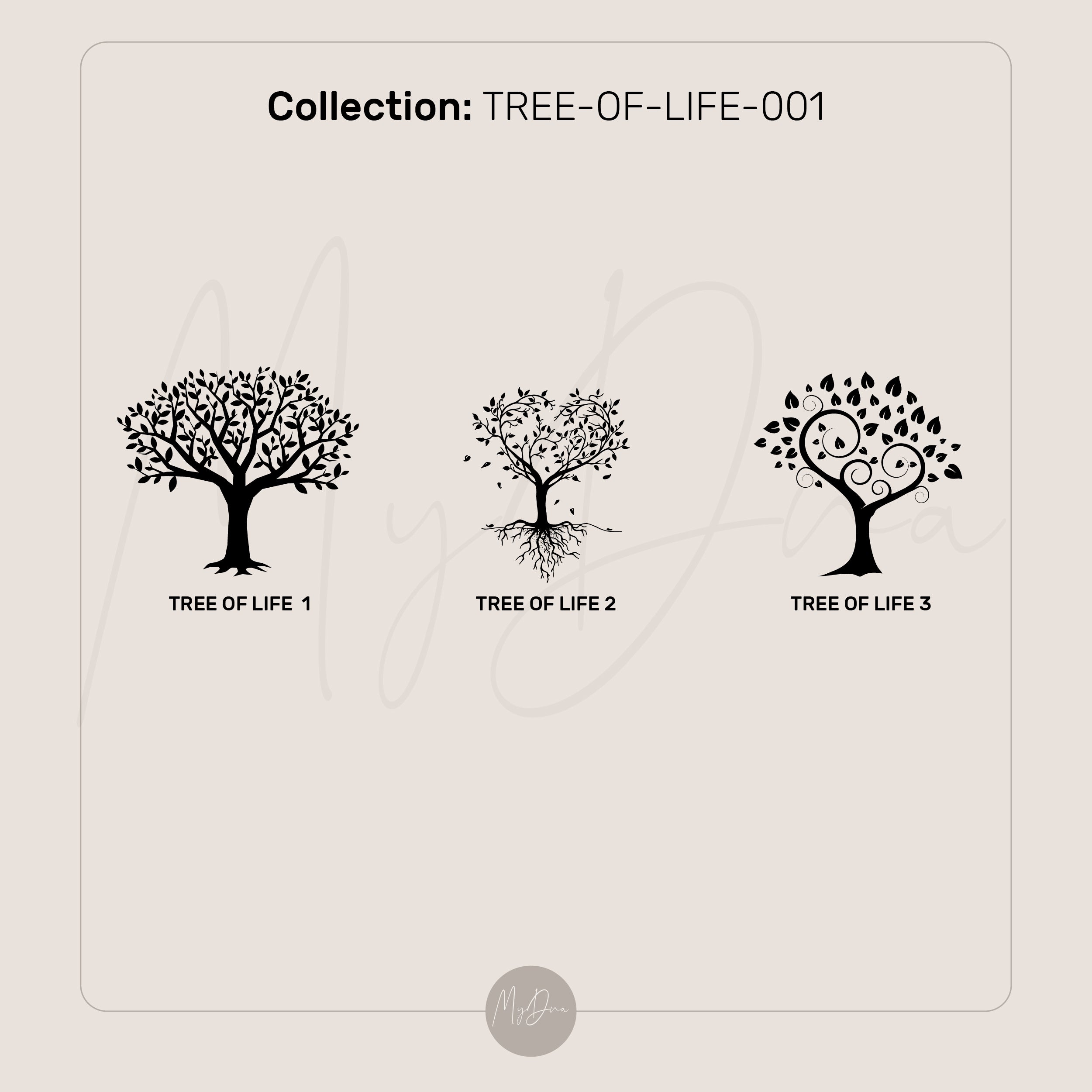 Tree Of Life Gold Signet Ring