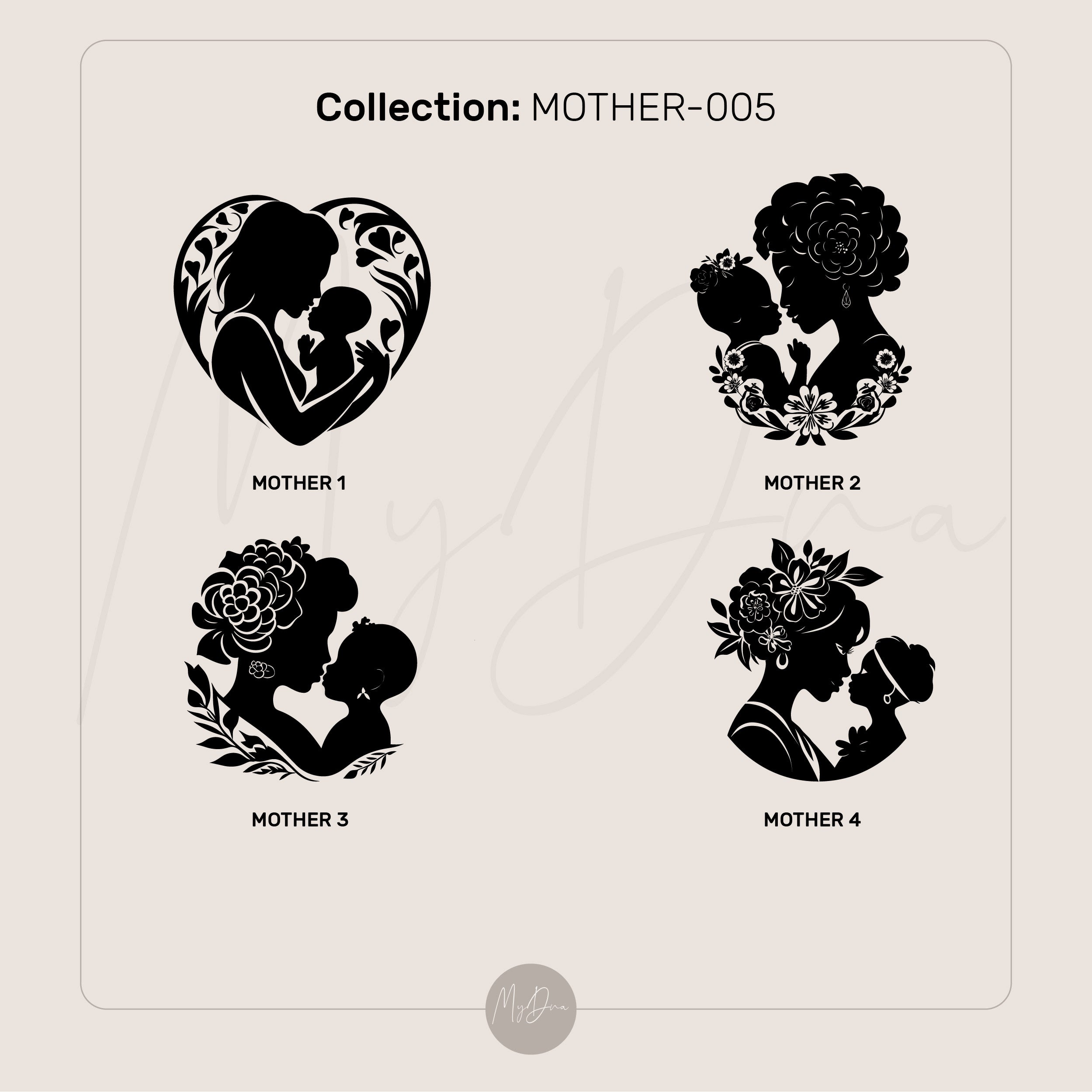 14k Gold Mother Ring