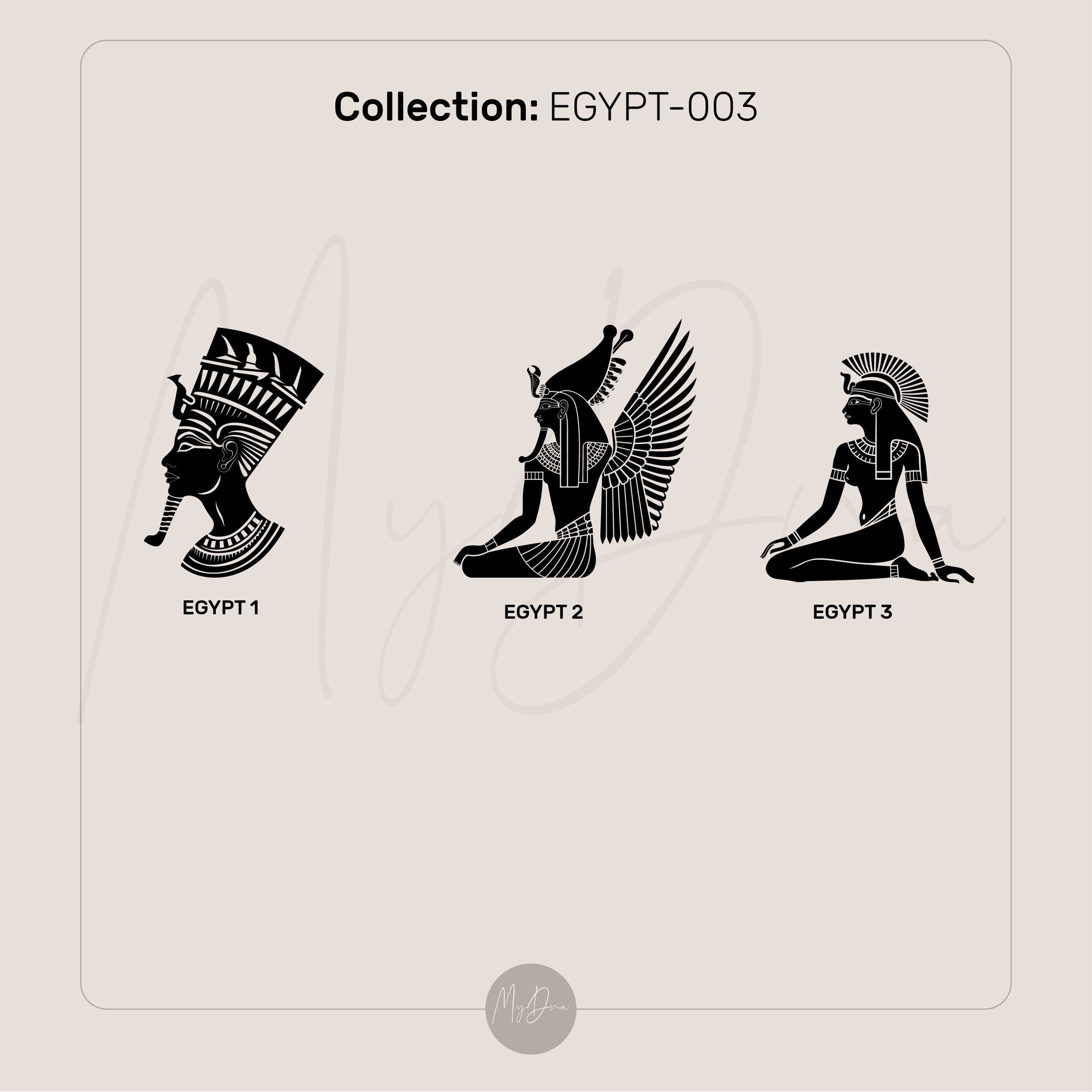 Engraved Pharaoh Ring