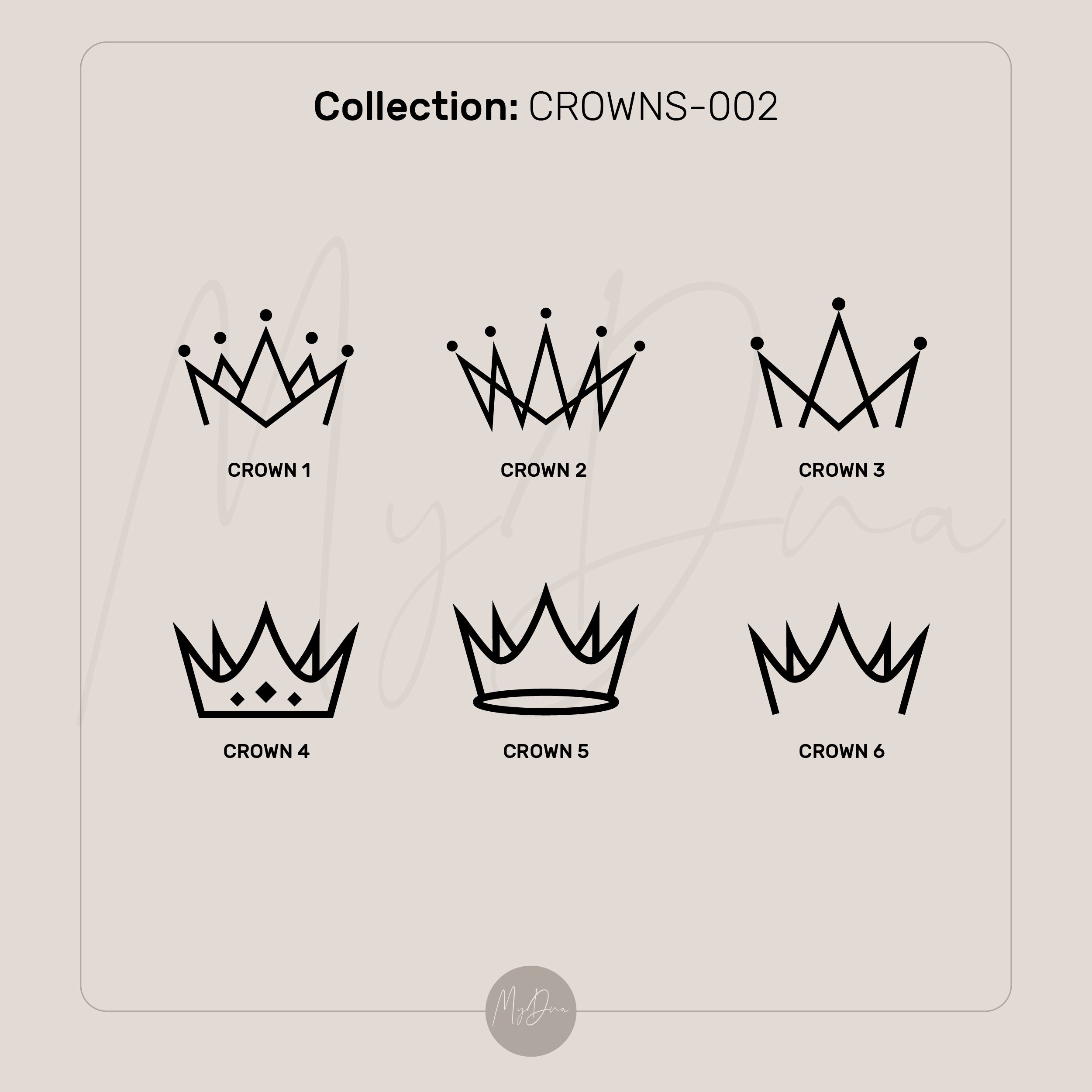 Royal Crown Gold Necklace