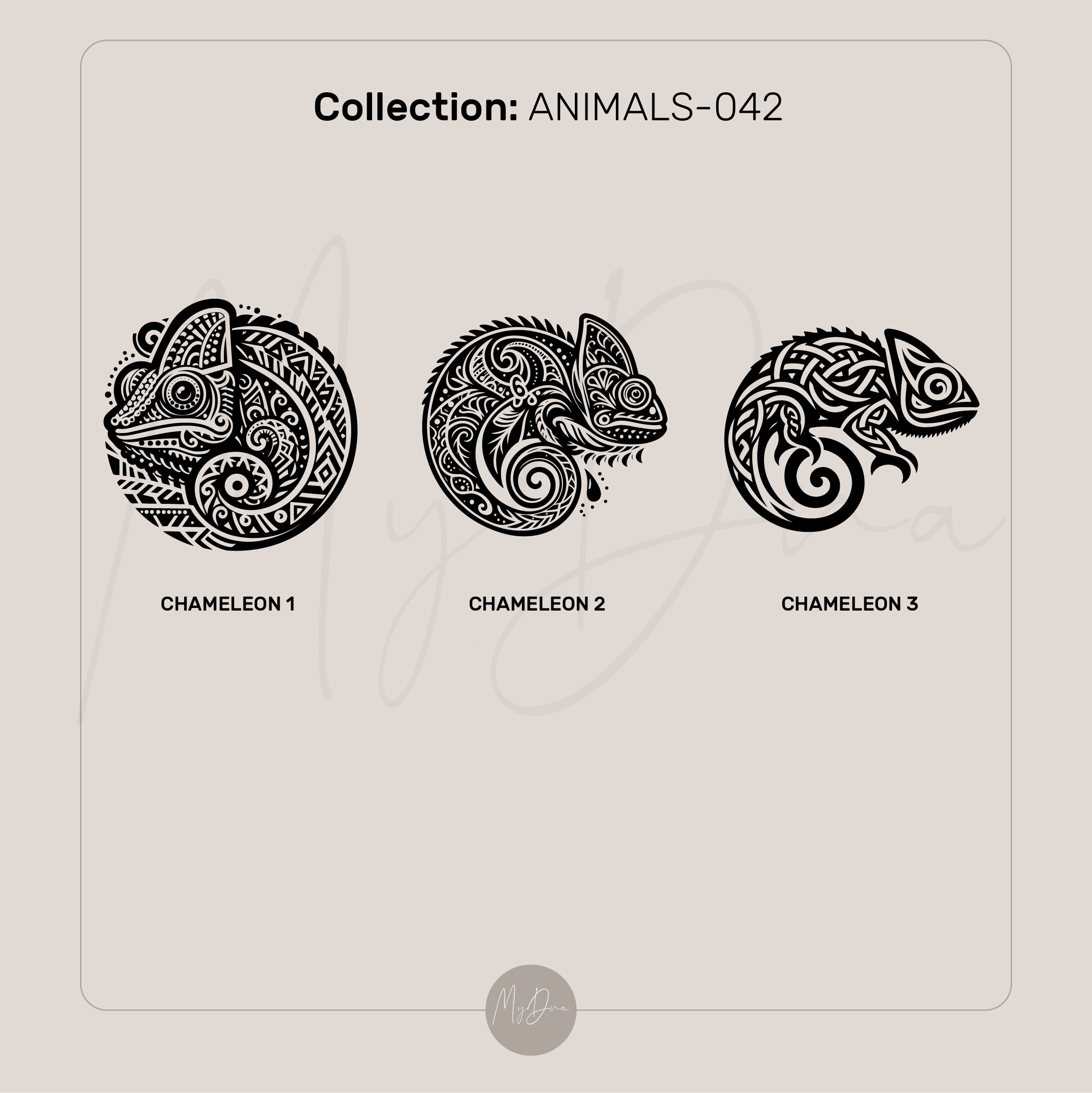14k Gold Chameleon Signet Ring
