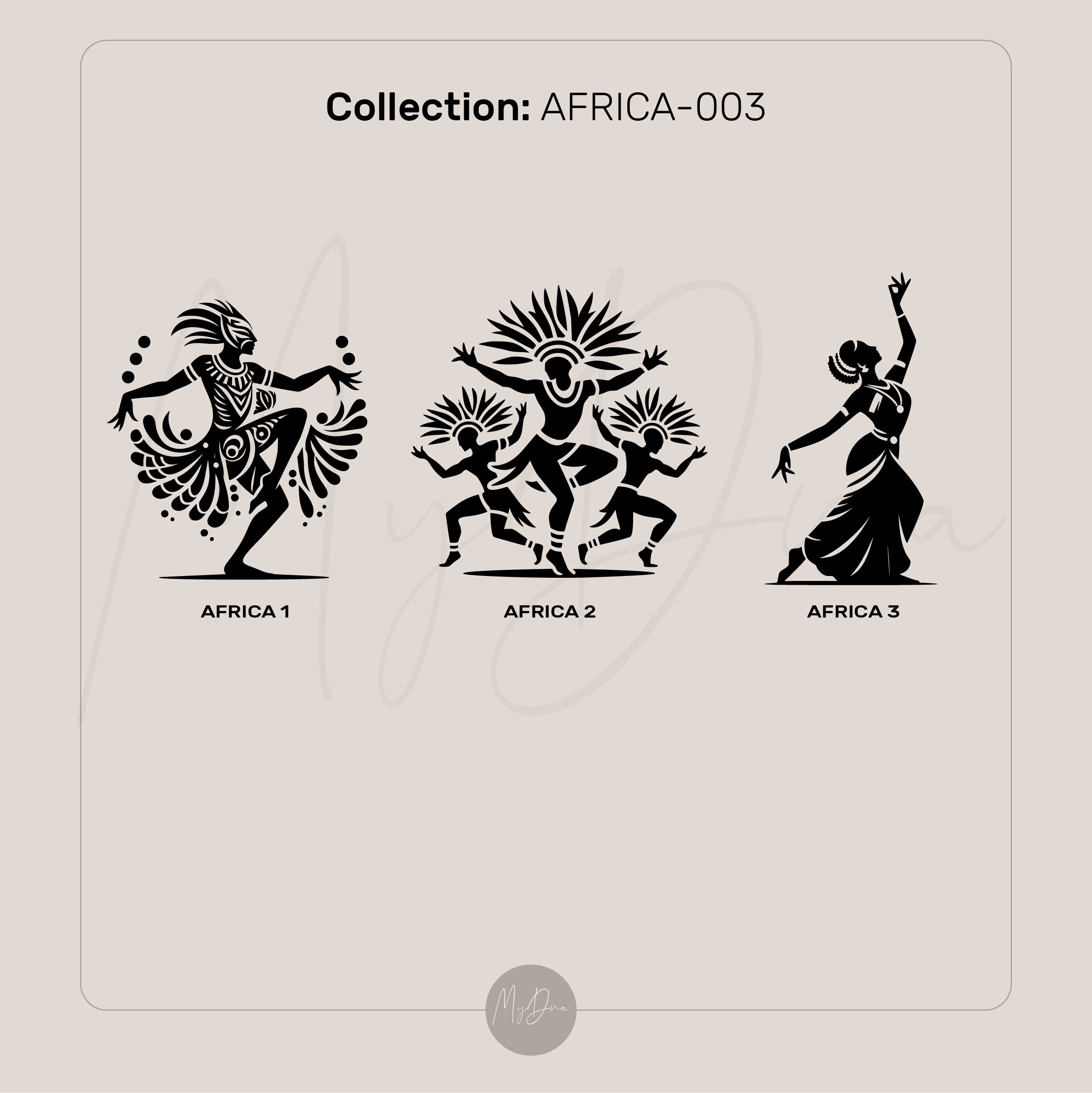 African Tribal Wide Ring