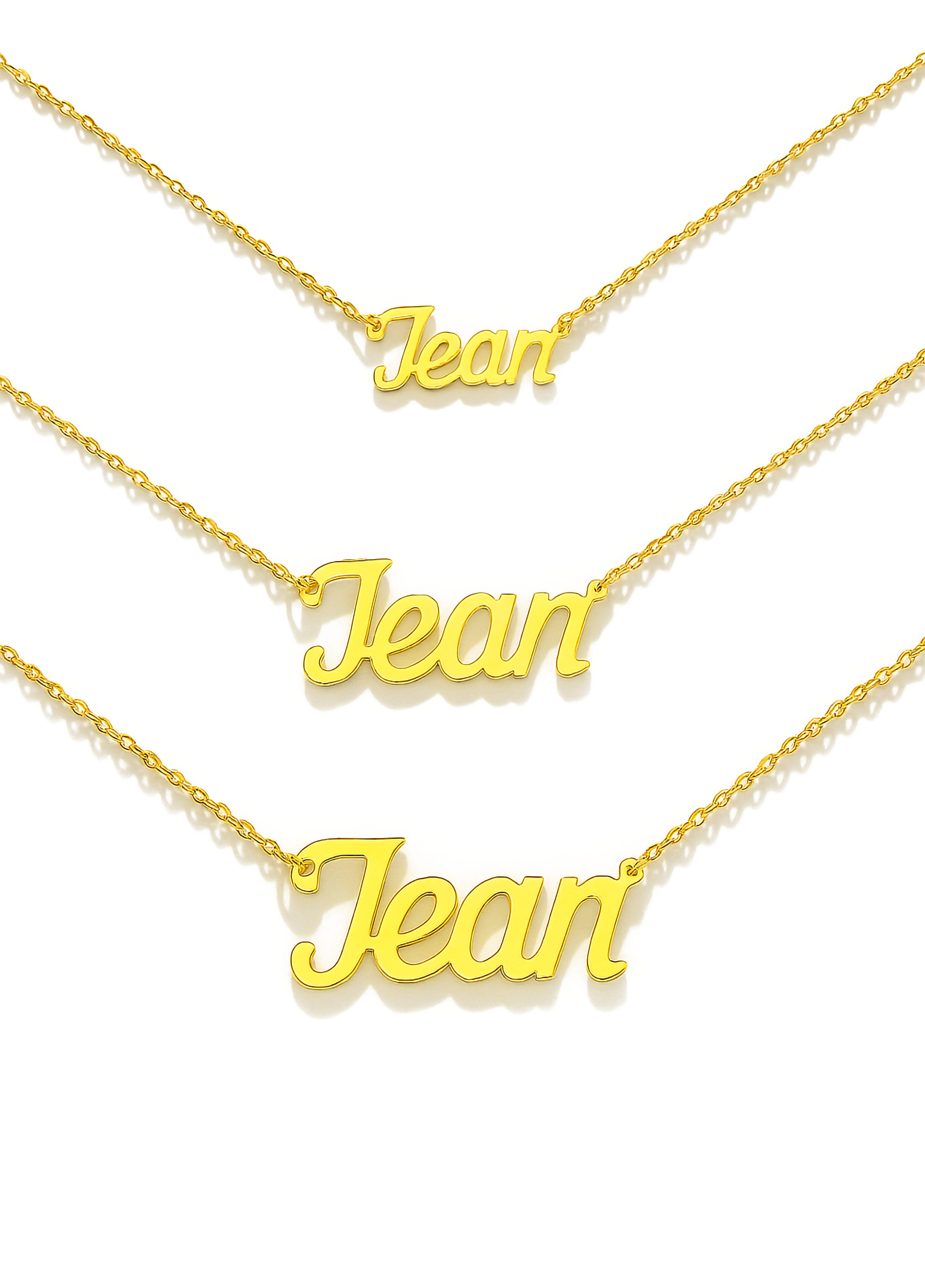 14k Gold Name Necklace