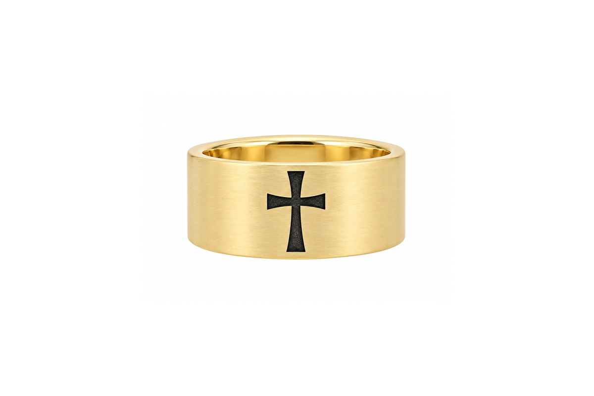 Cross Band Ring