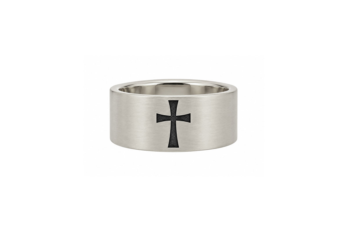 Cross Band Ring