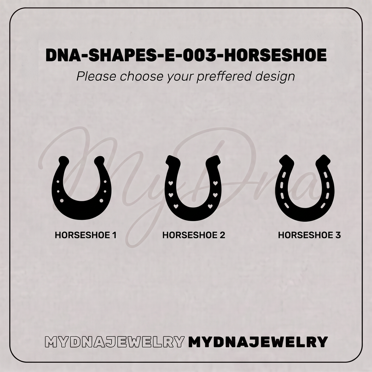Gold Horseshoe Signet