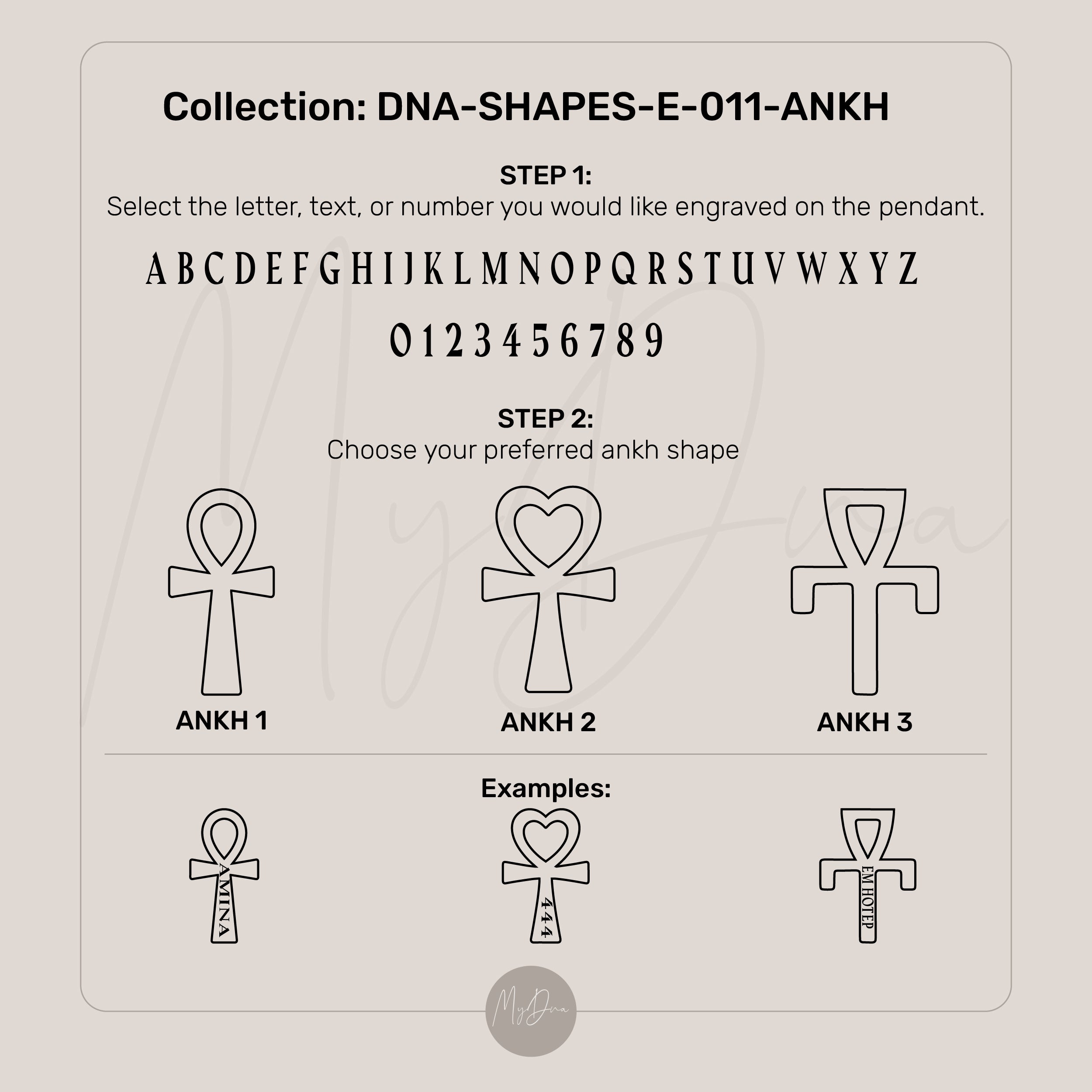 Custom Ankh Necklace