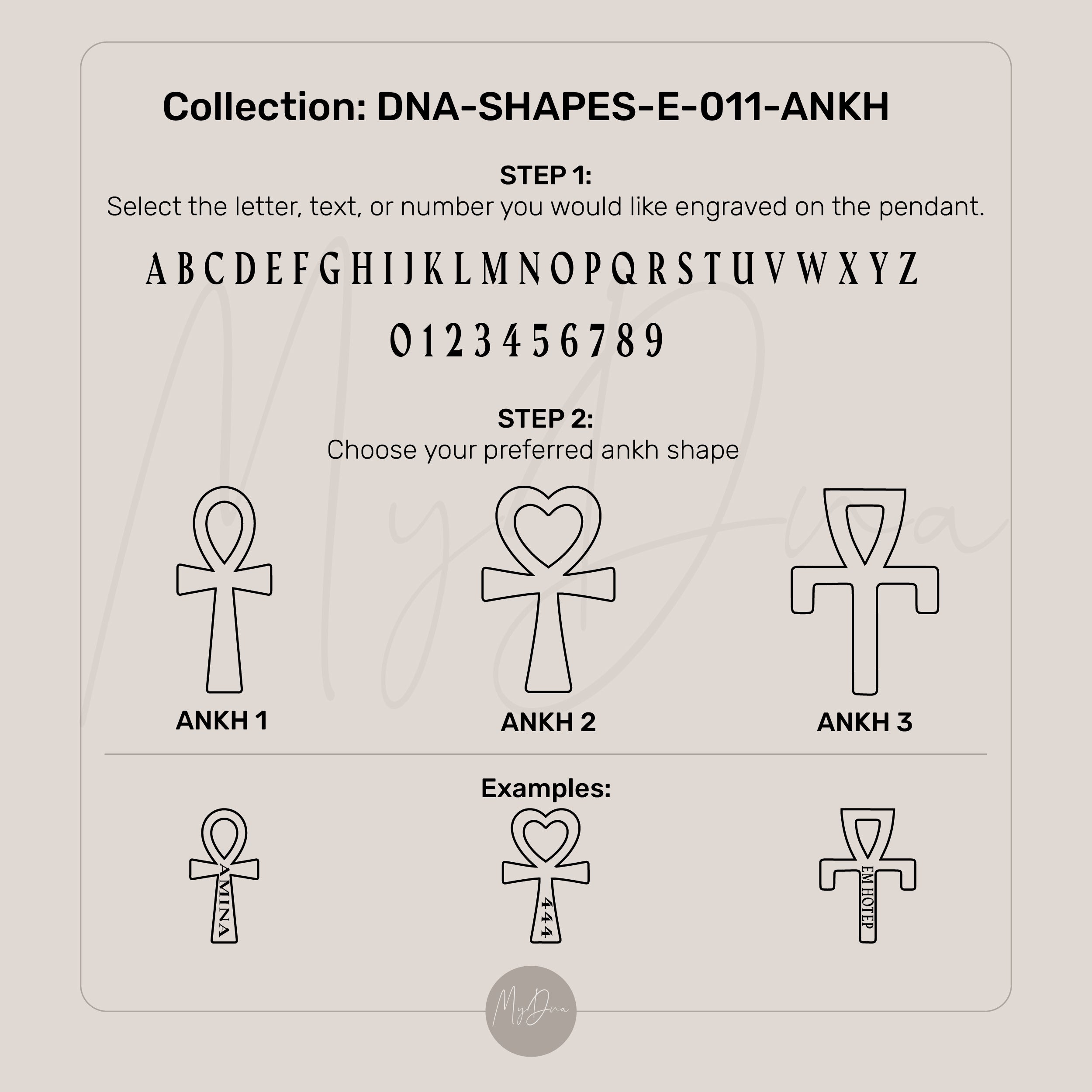 Minimalist Ankh Earrings
