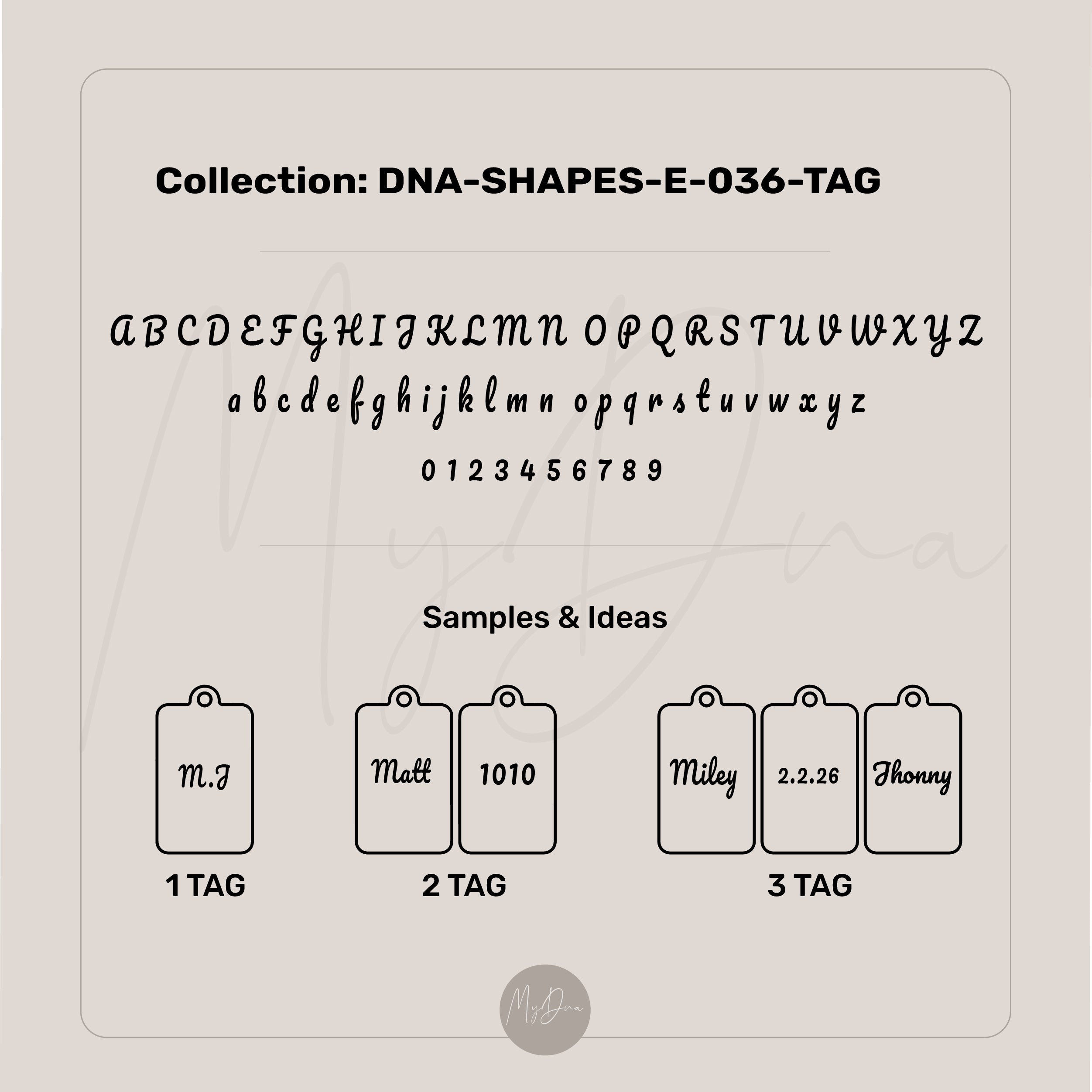 Storykeeping Tag Necklace