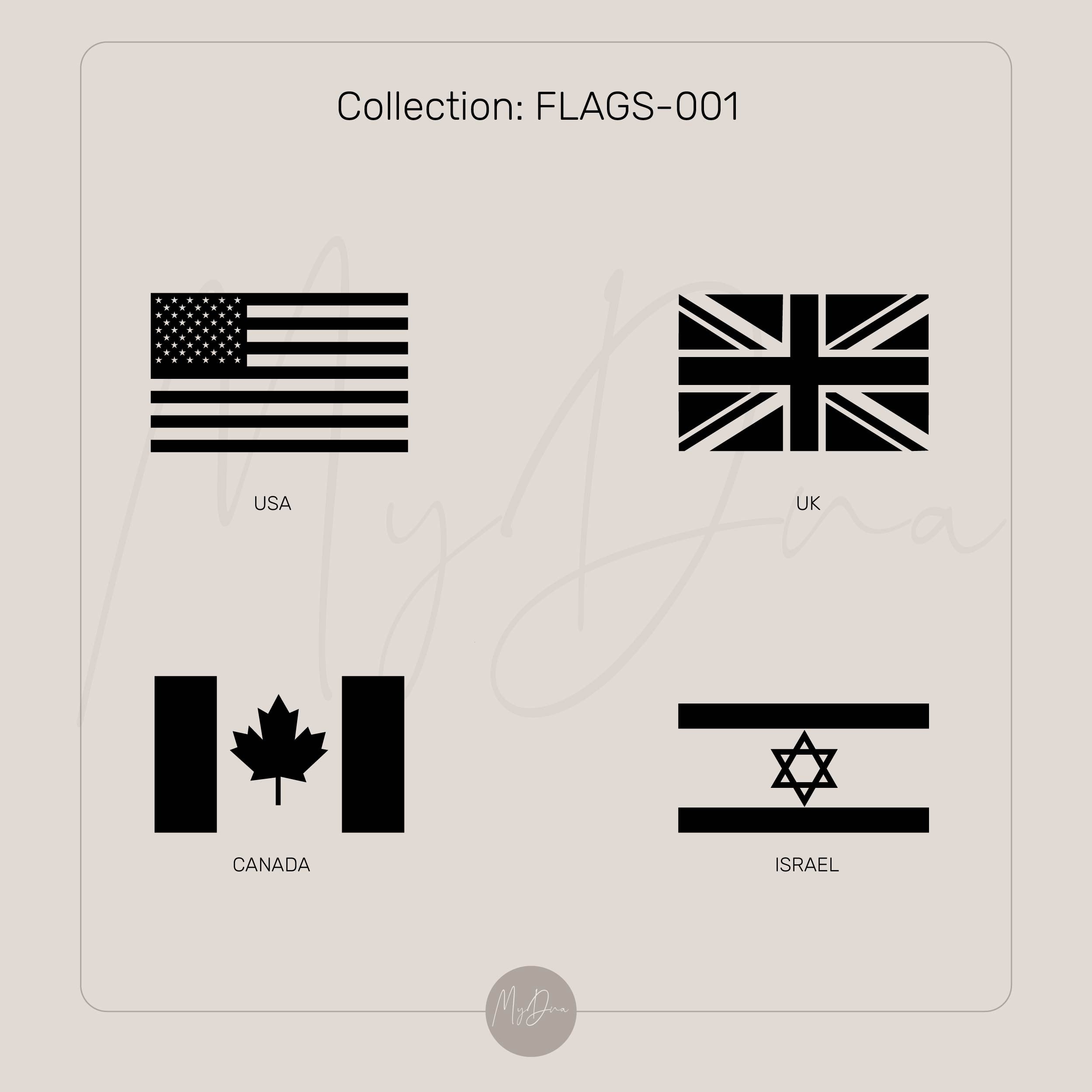 Israel Flag Gold Signet Ring