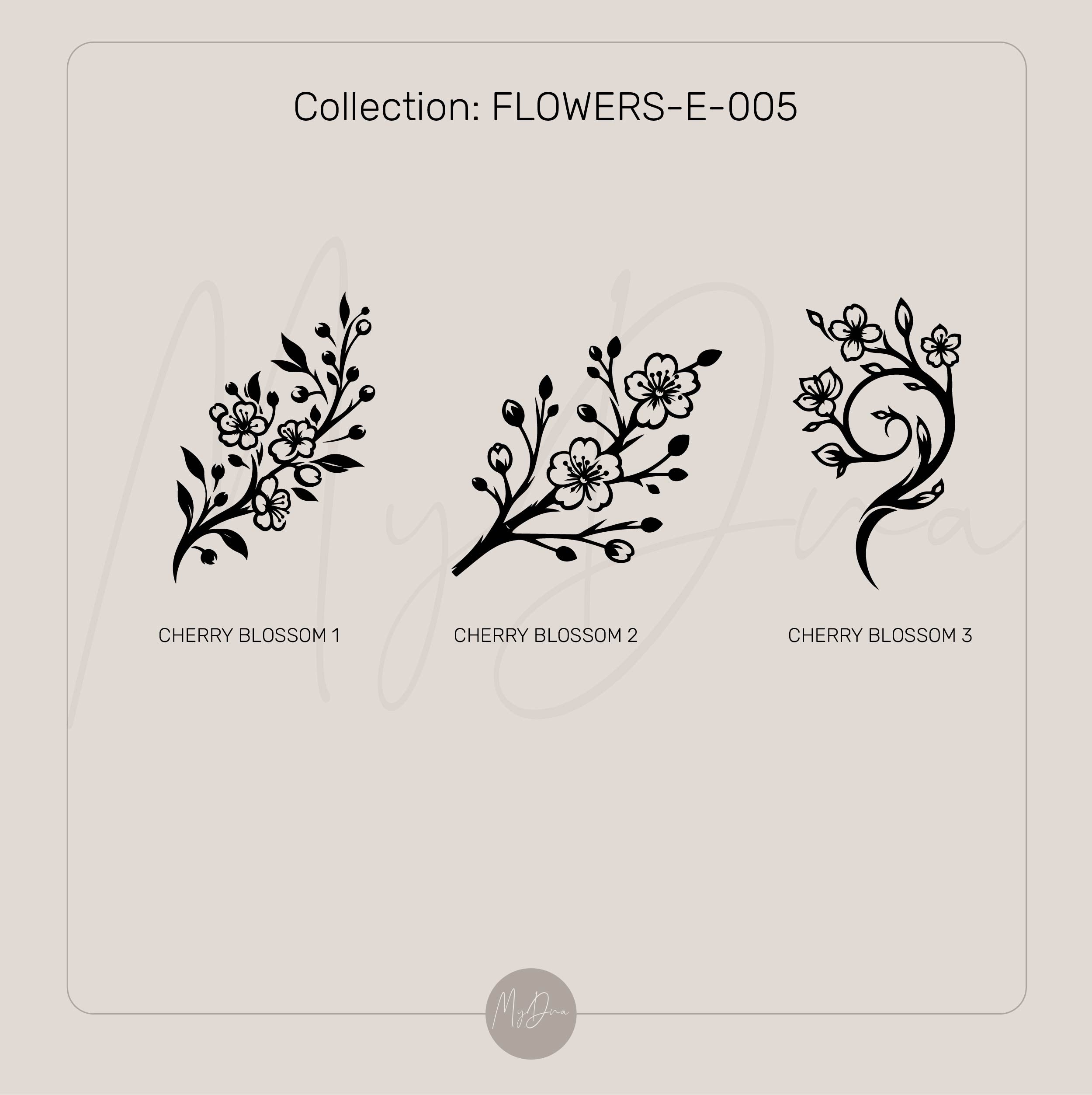 Cherry Blossom Tree Signet Ring