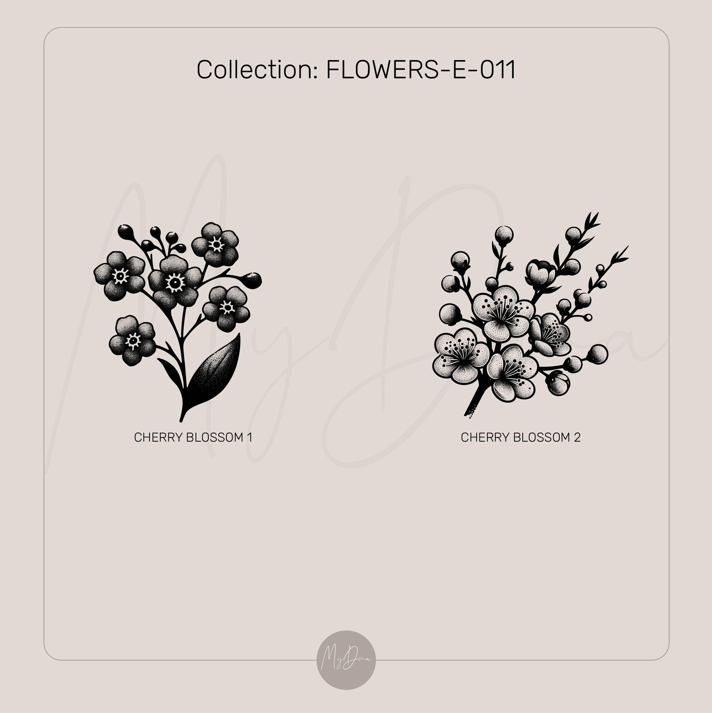 Open Cuff Cherry Blossom Bracelet